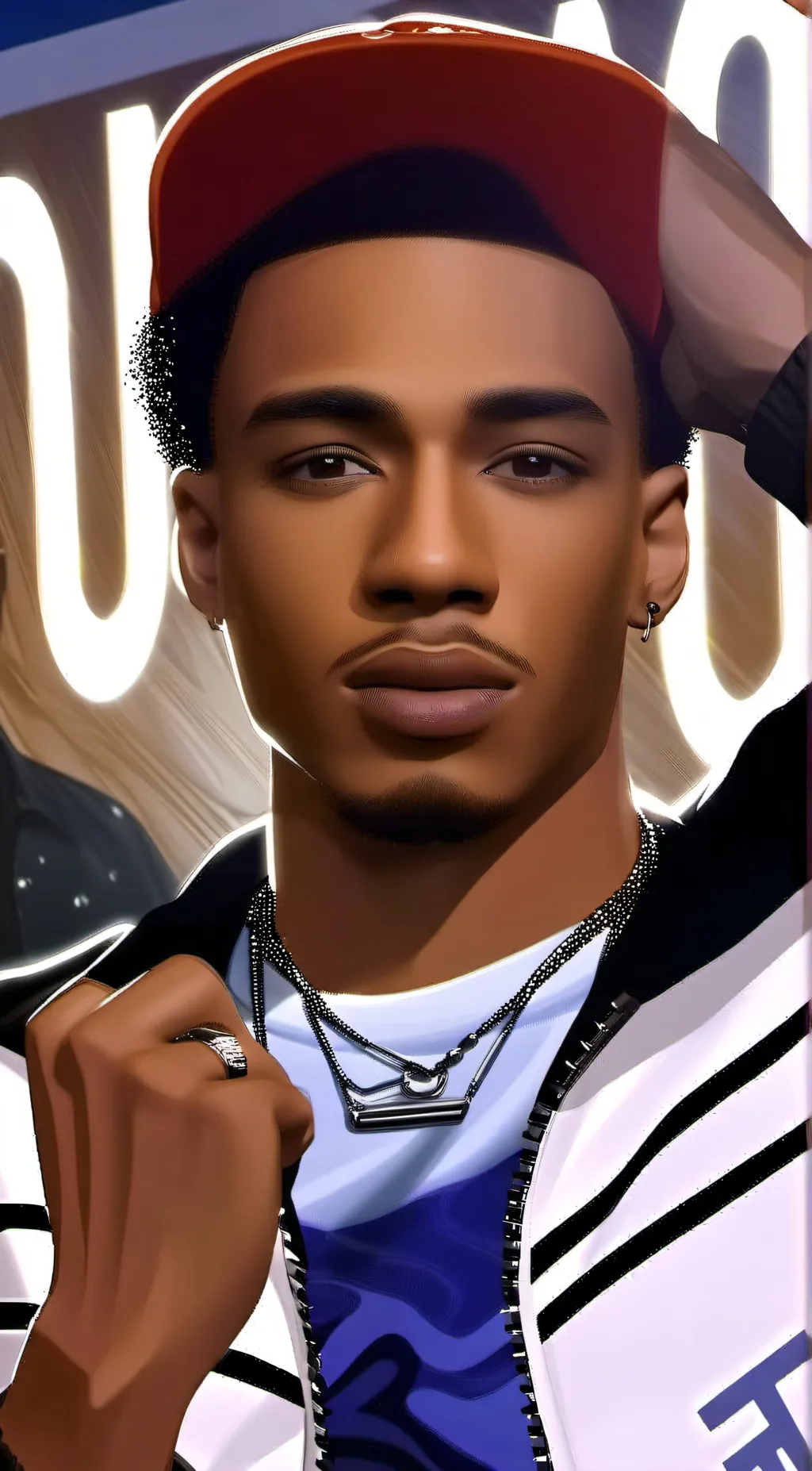 ai character: Kayden background