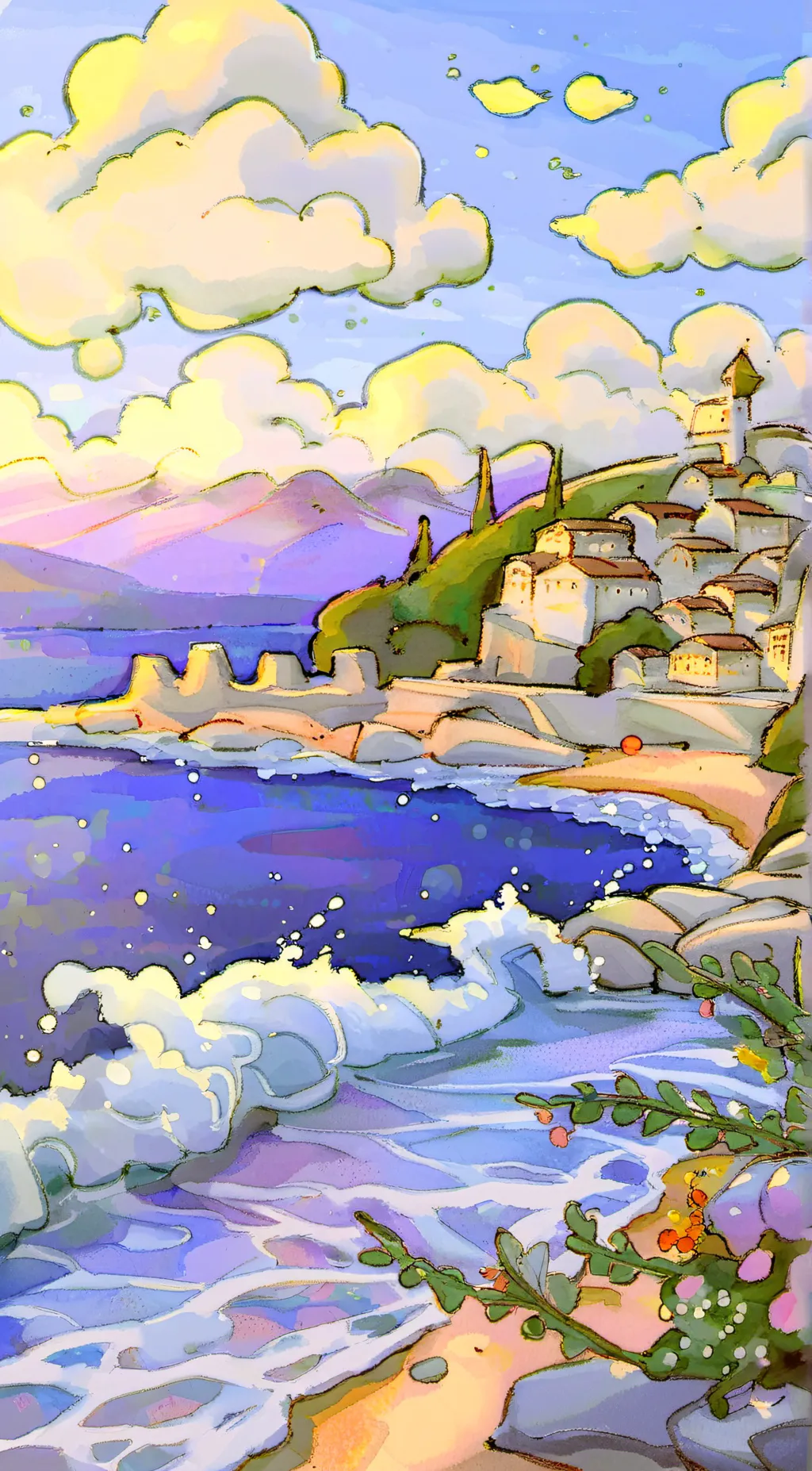 ai character: test background