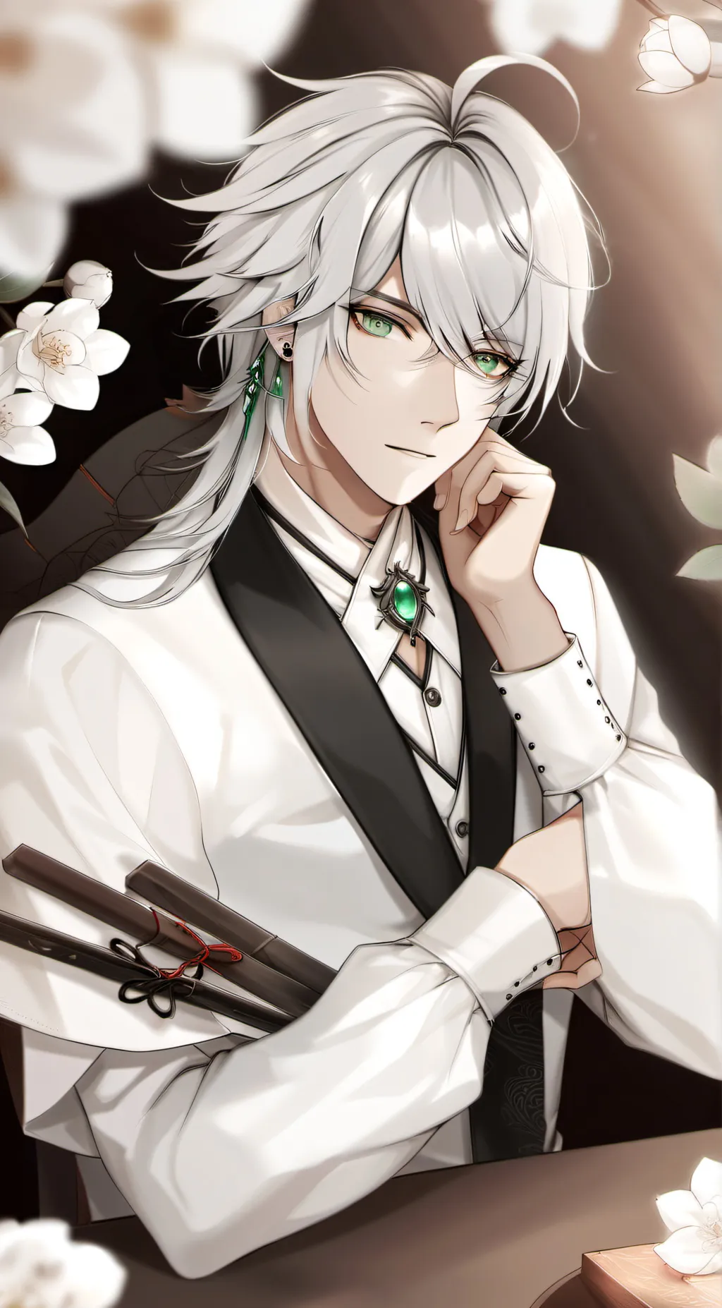 ai character: Alhaitham  background