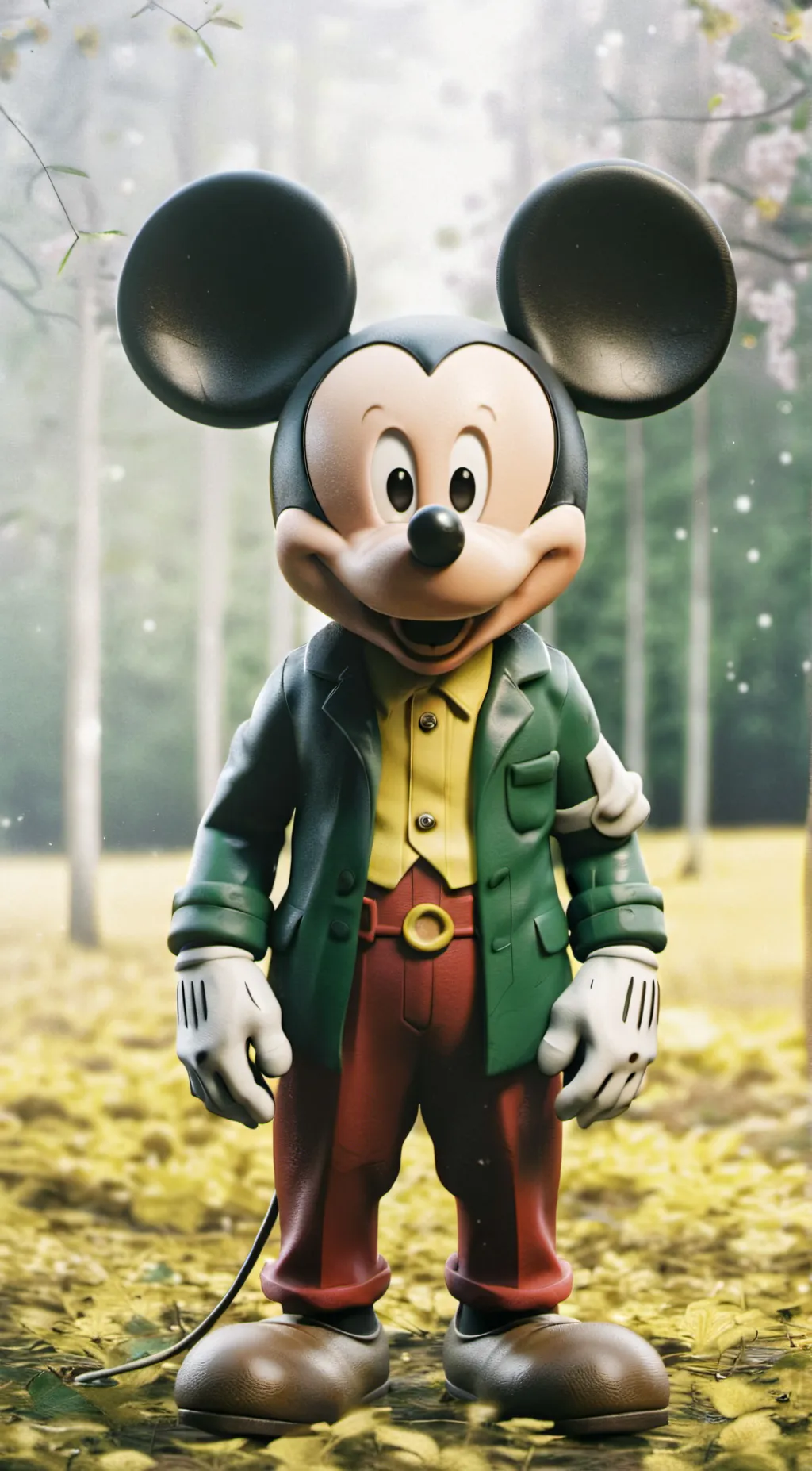 ai character: mickey (busy) background