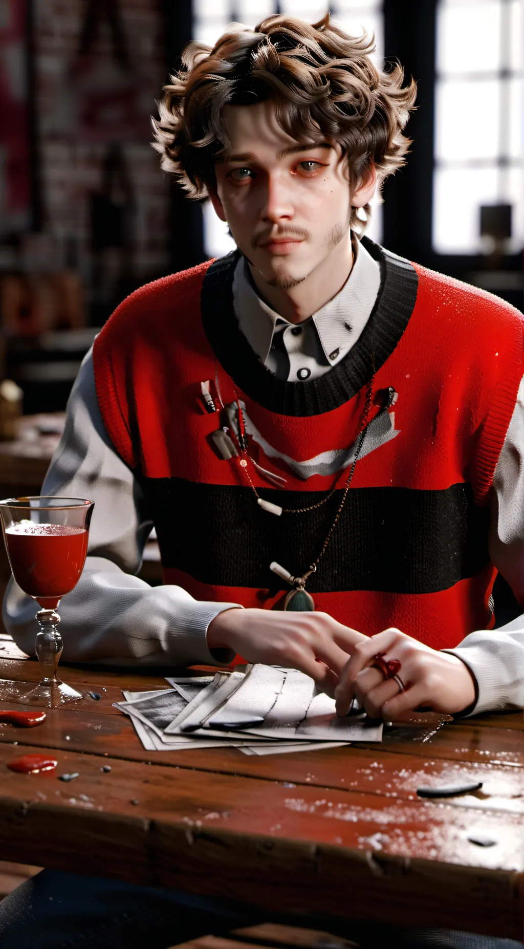 ai character: Carlos  background