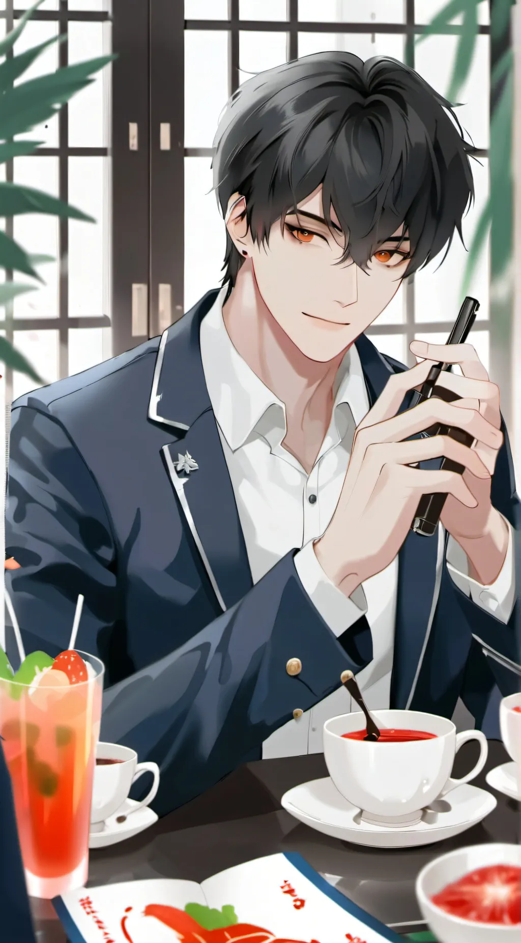 ai character: shogo tisumi background