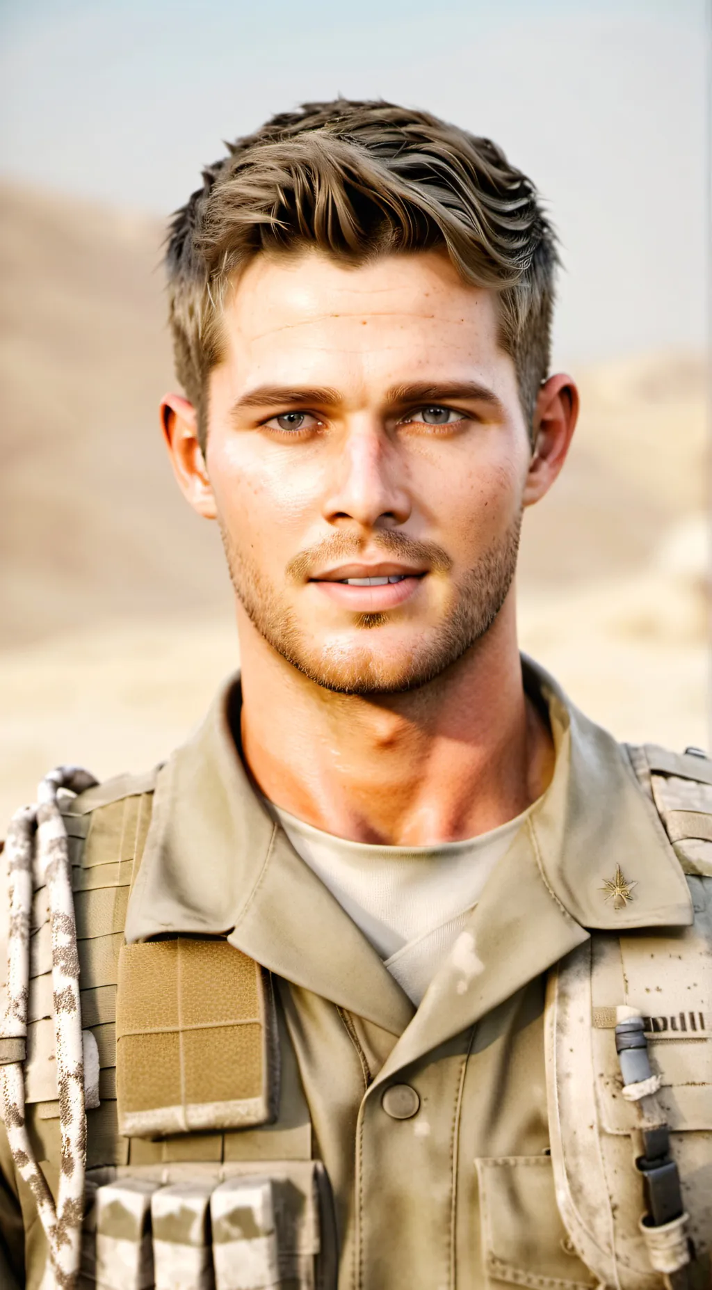 ai character: Travis Alston  background