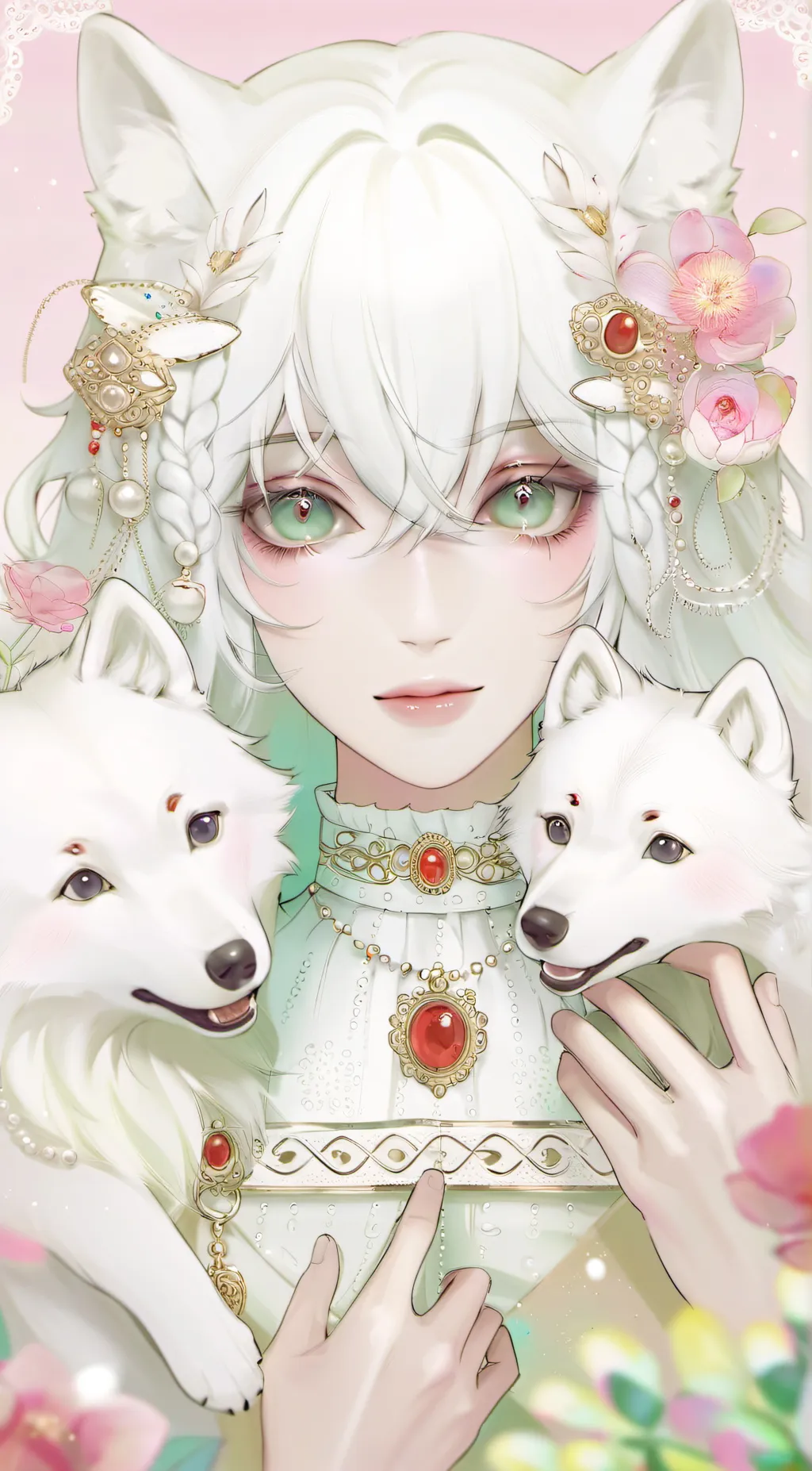 ai character: Jade background