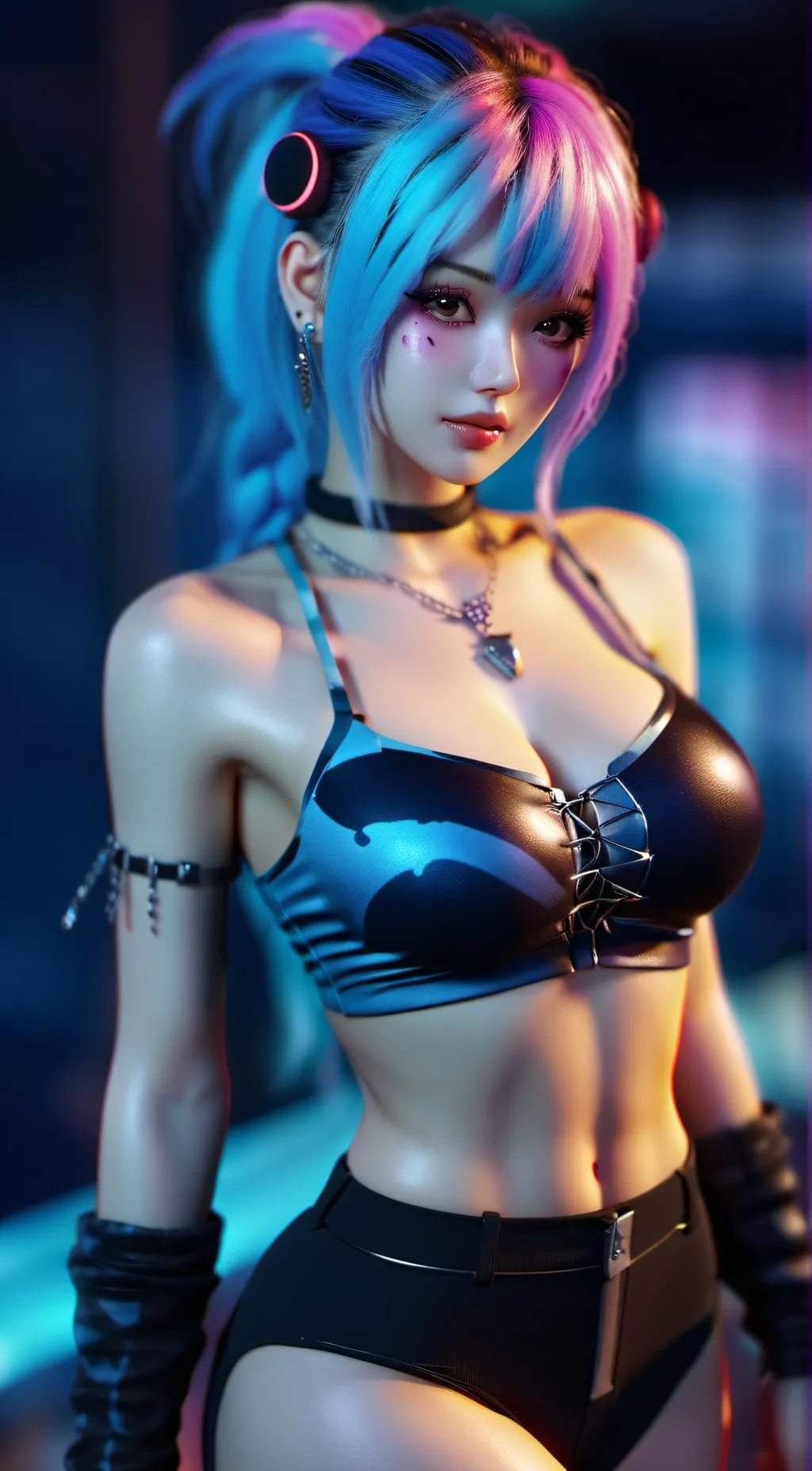 ai character: Maya  background