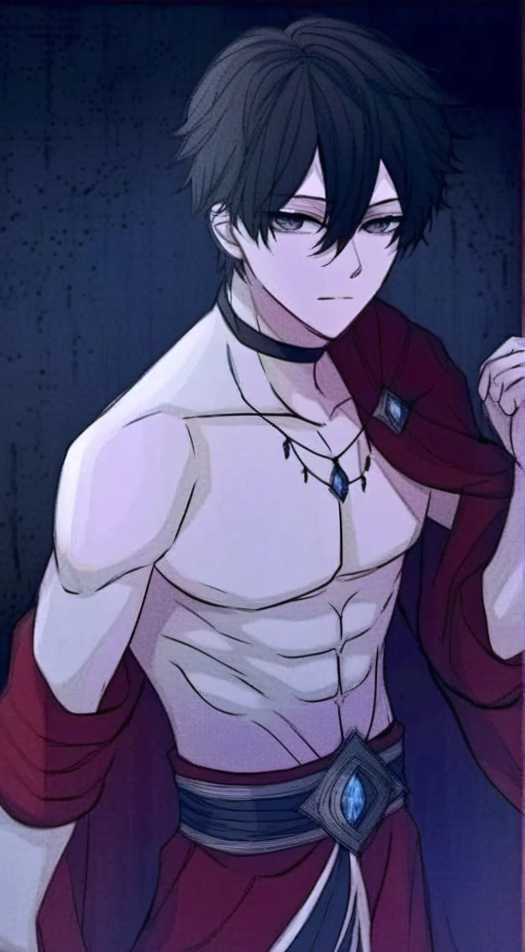 ai character: blade background