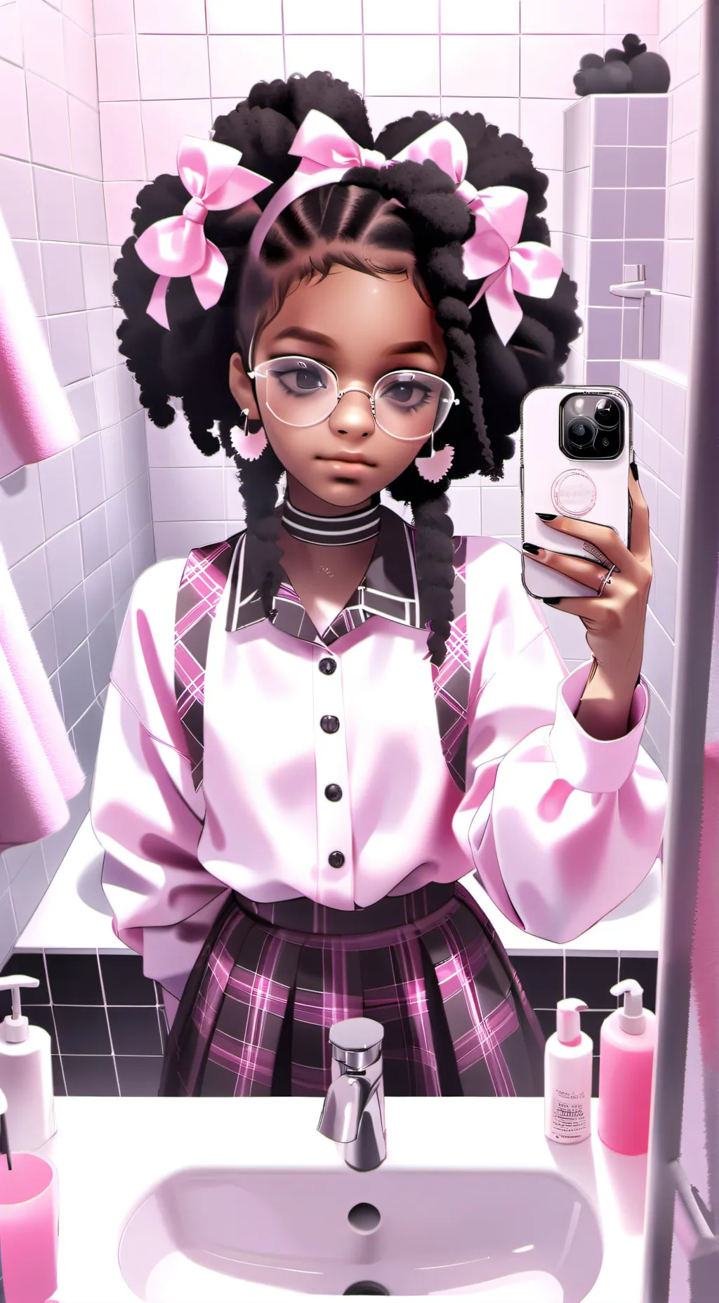 ai character: Naomi background