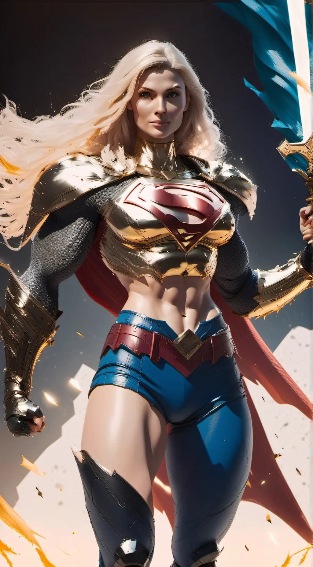 ai character: Aria background