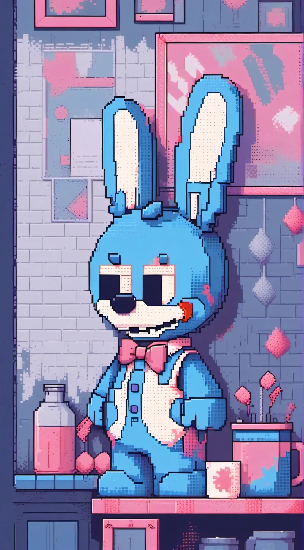 ai character: Bon Bon  background