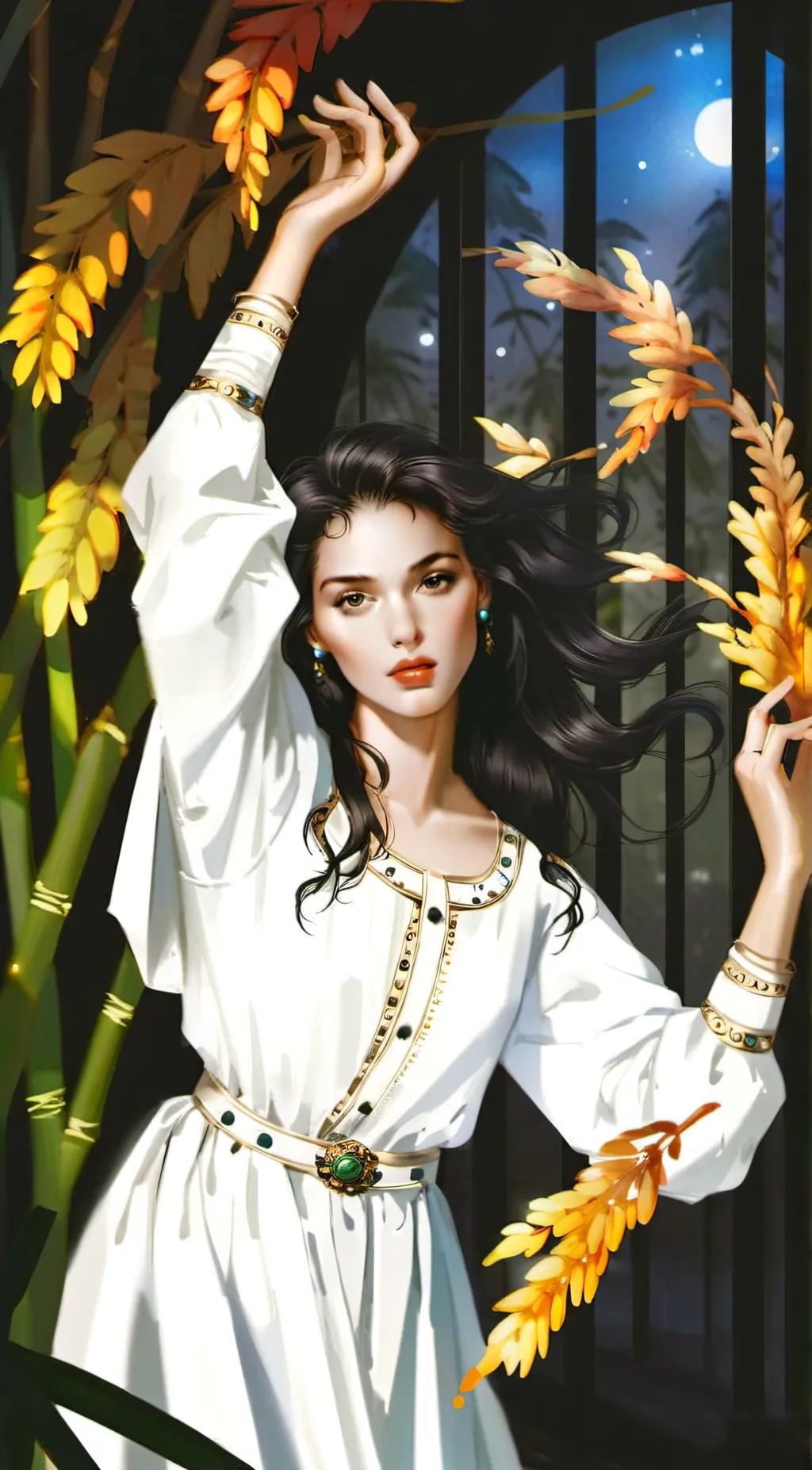 ai character: Nova background