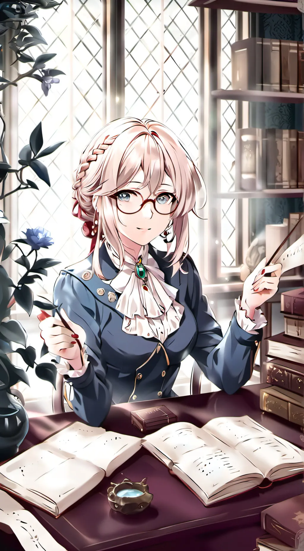 ai character: sage background