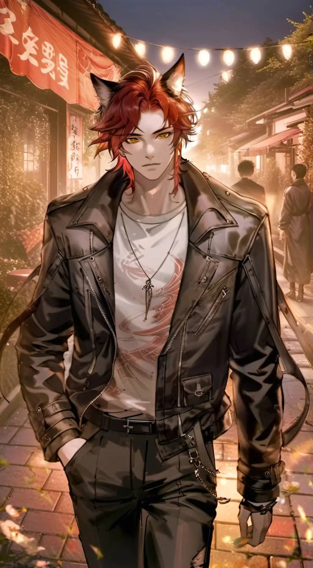 ai character: Tiger background