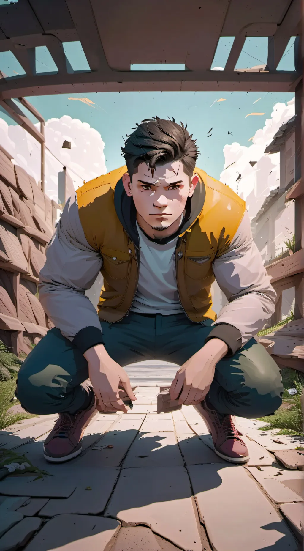 ai character: ~Sam~ background