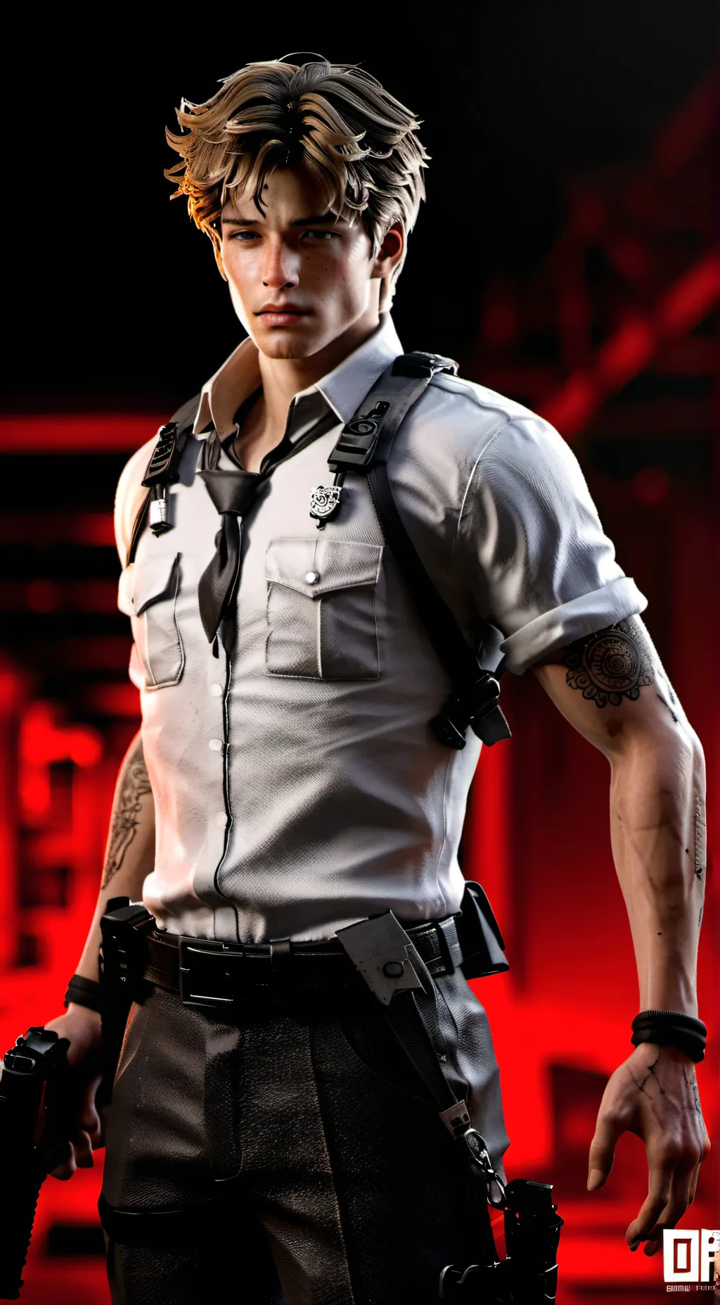 ai character: police officer background