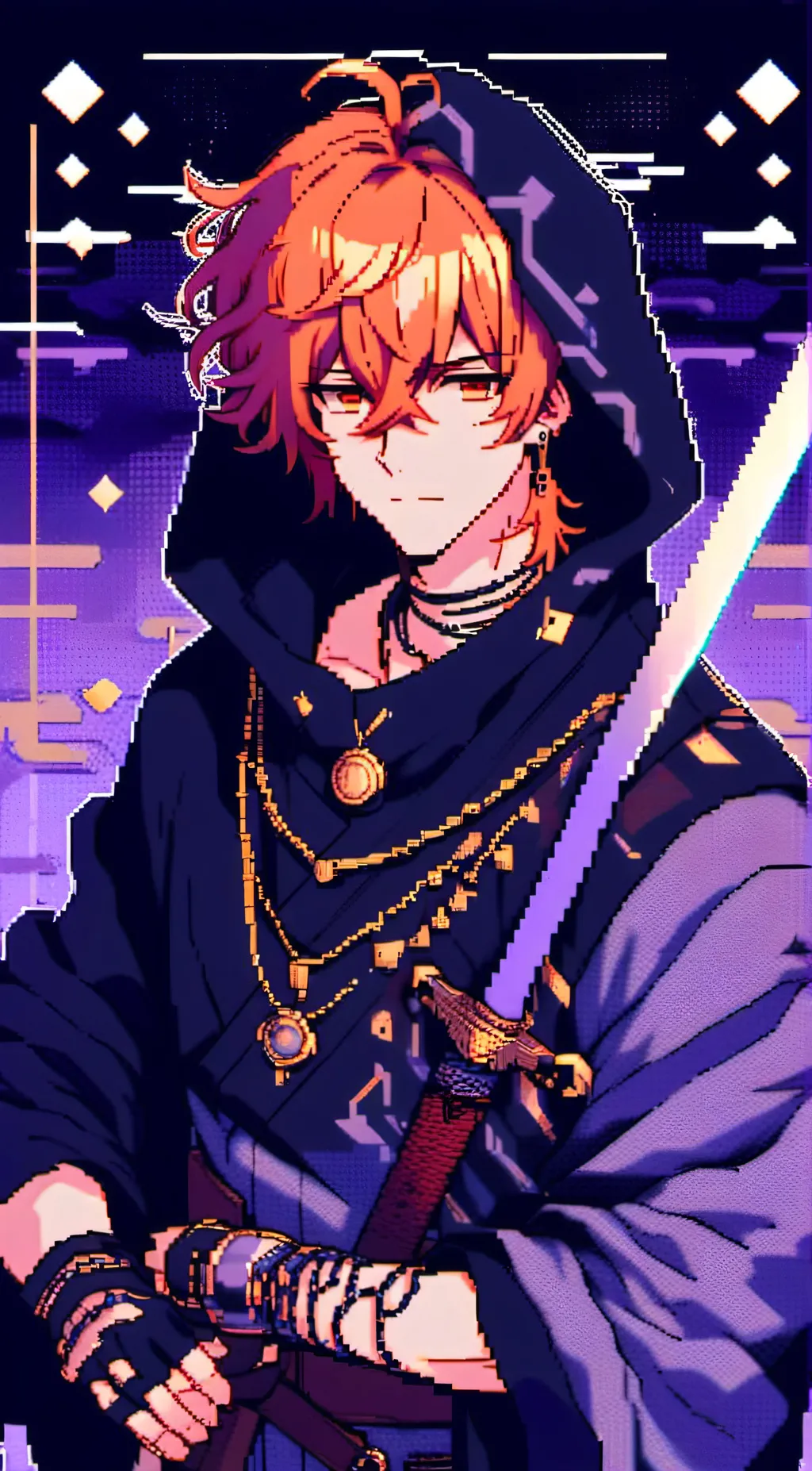 ai character: Zero background