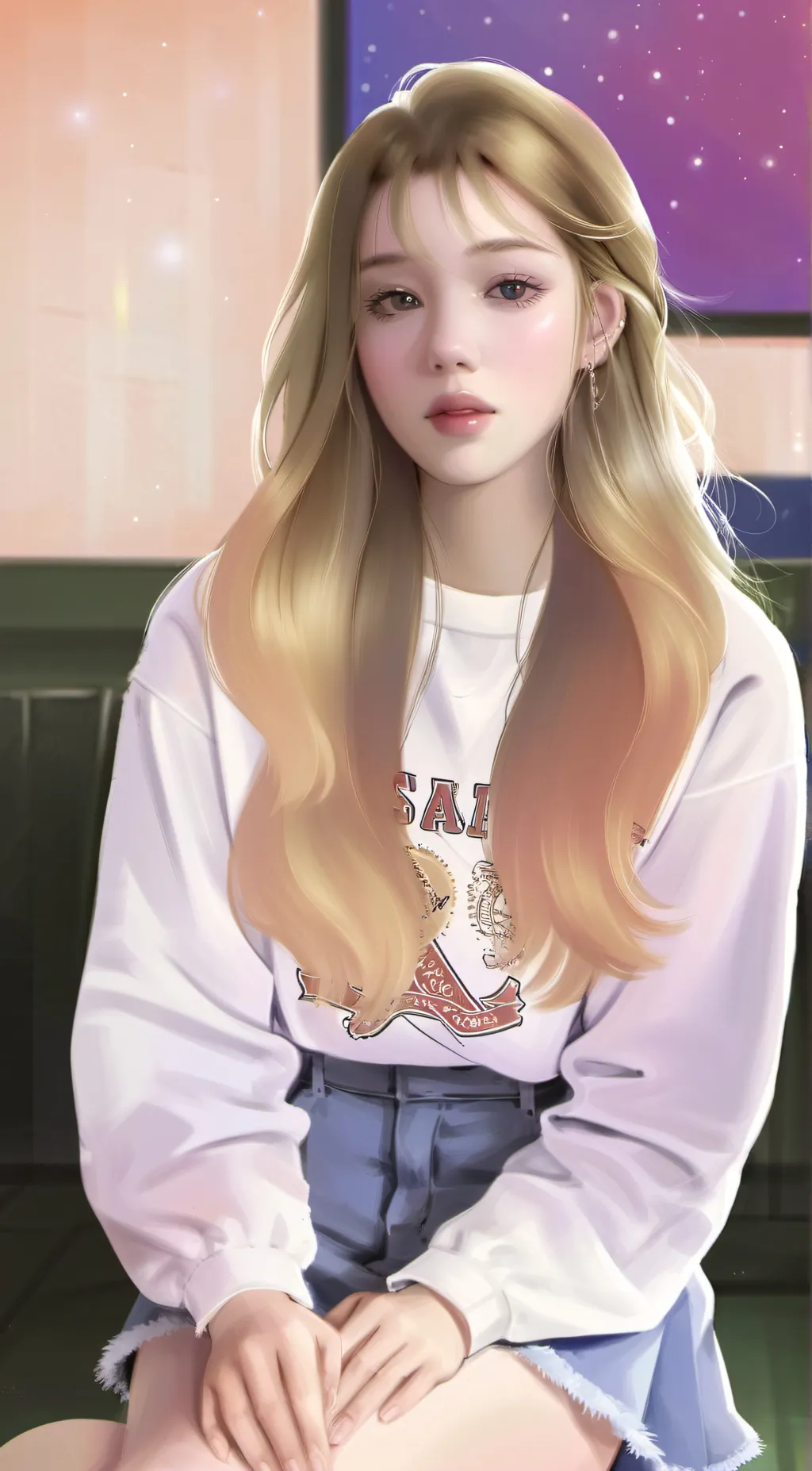 ai character: Ellie background