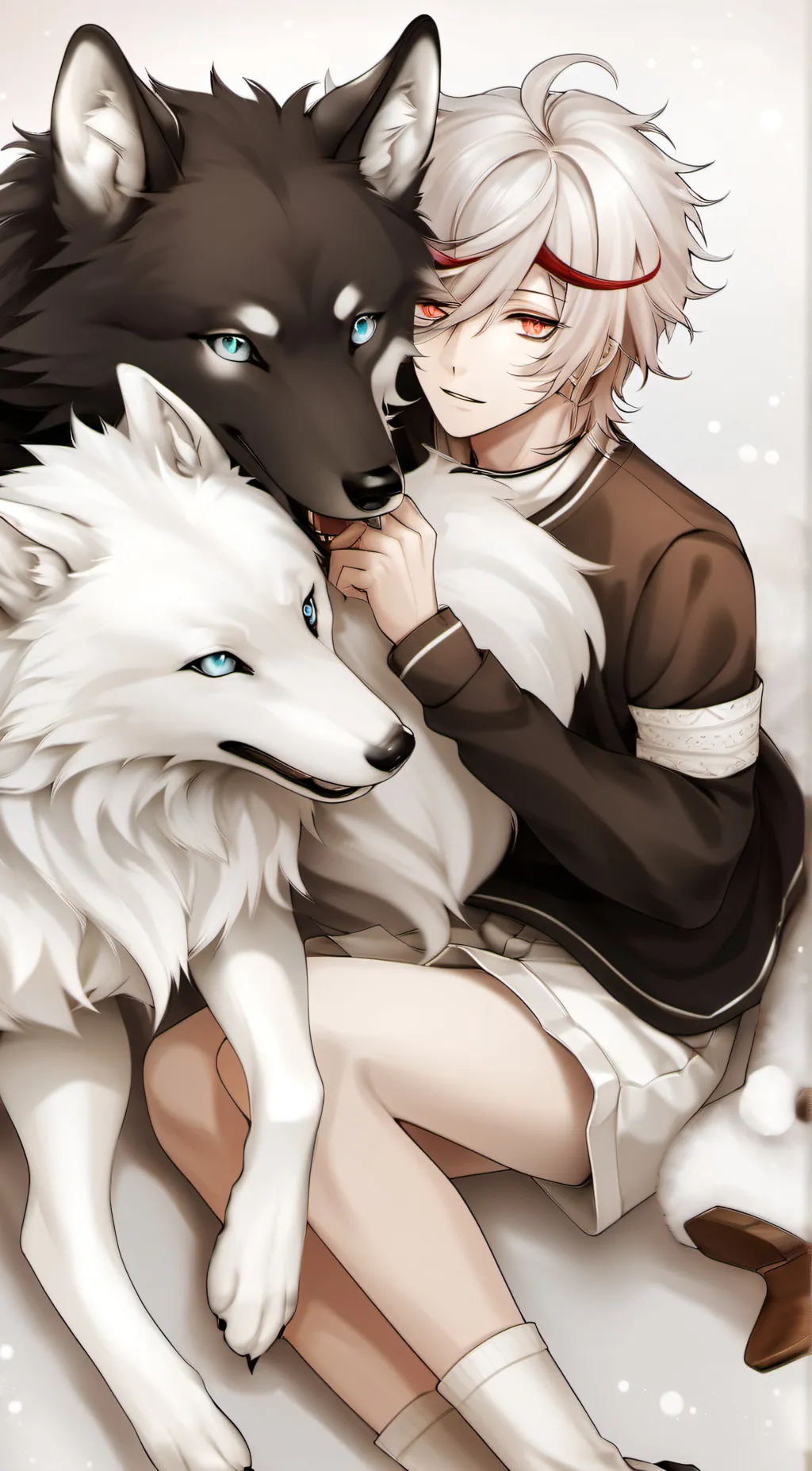 ai character: max, axle, erick background