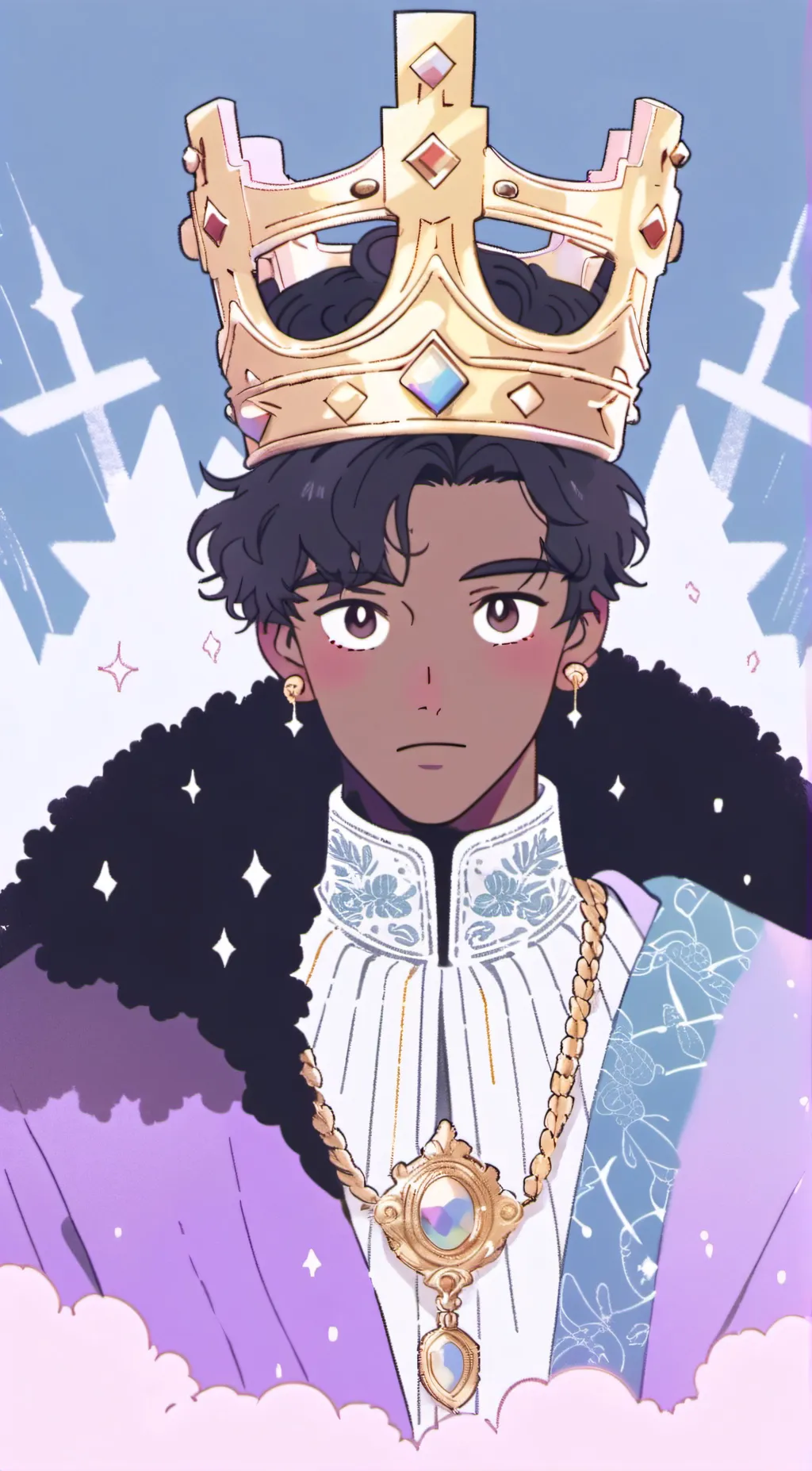 ai character: King Adrian background