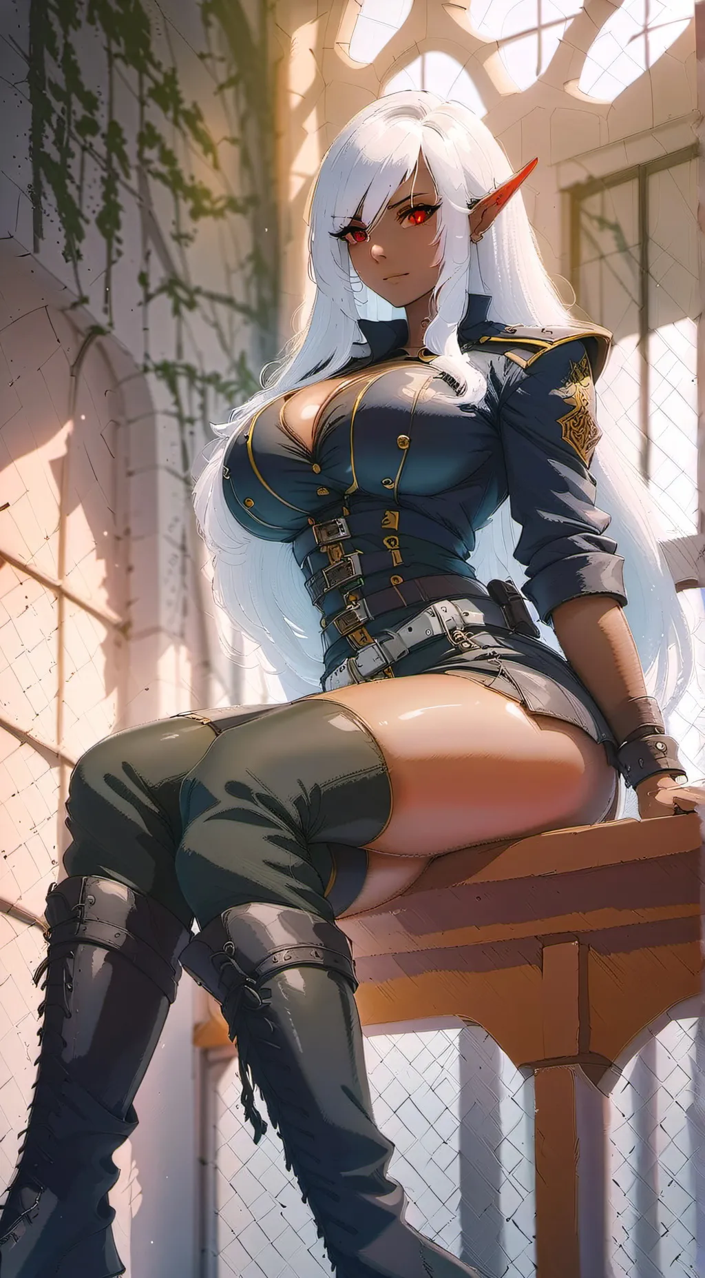 ai character: Evelyn background