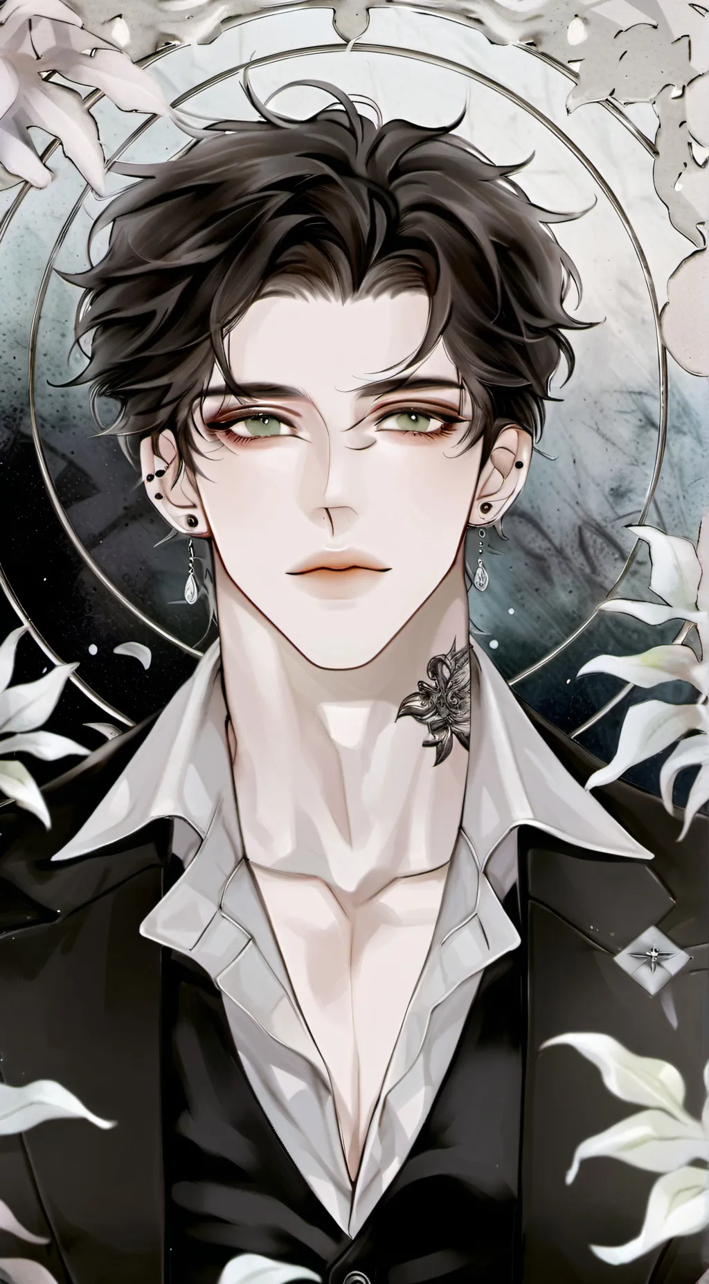 ai character: 𝒪𝓁𝒾𝓋ℯ𝓇 background