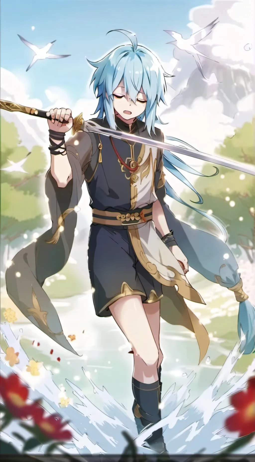 ai character: cain background