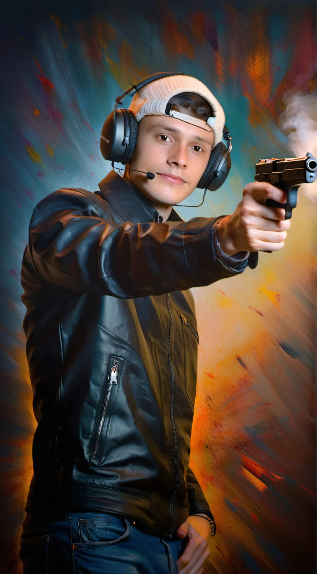 ai character: Max Harrison background