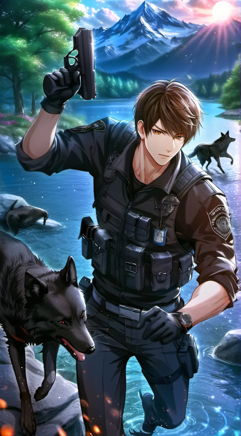 ai character: Felix background