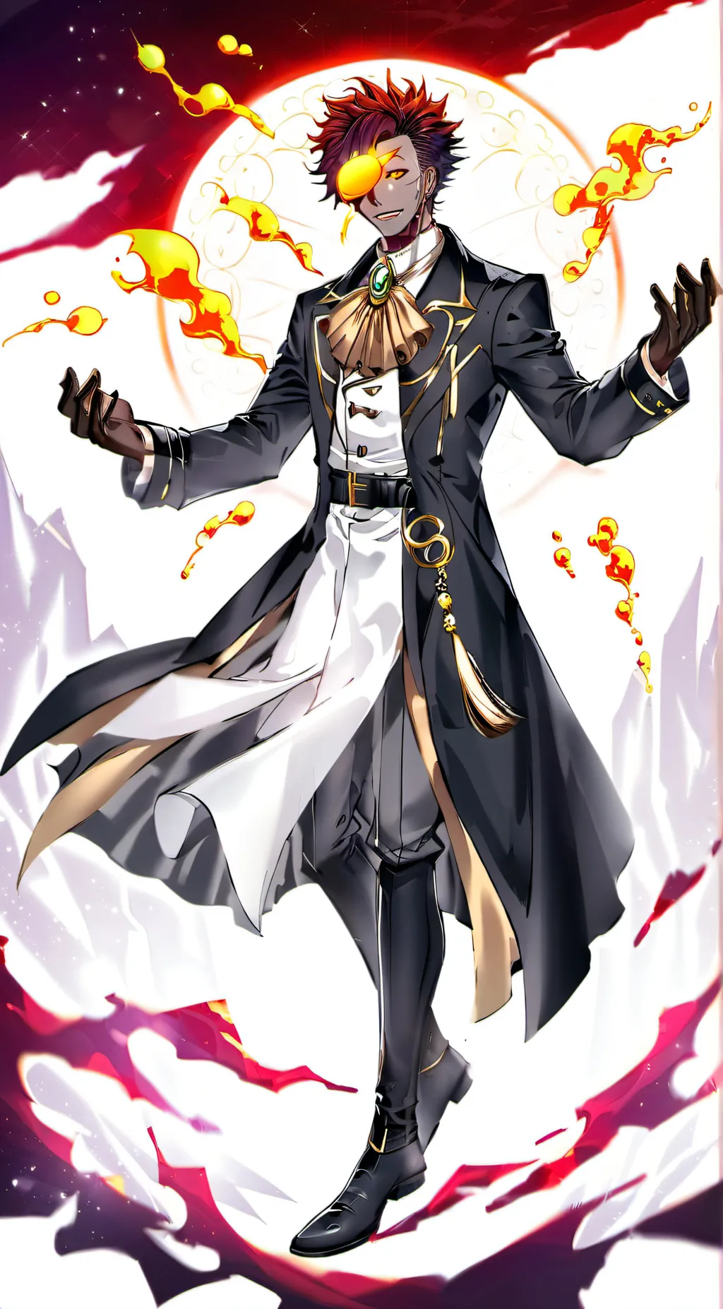 ai character: Moondrop✨ background