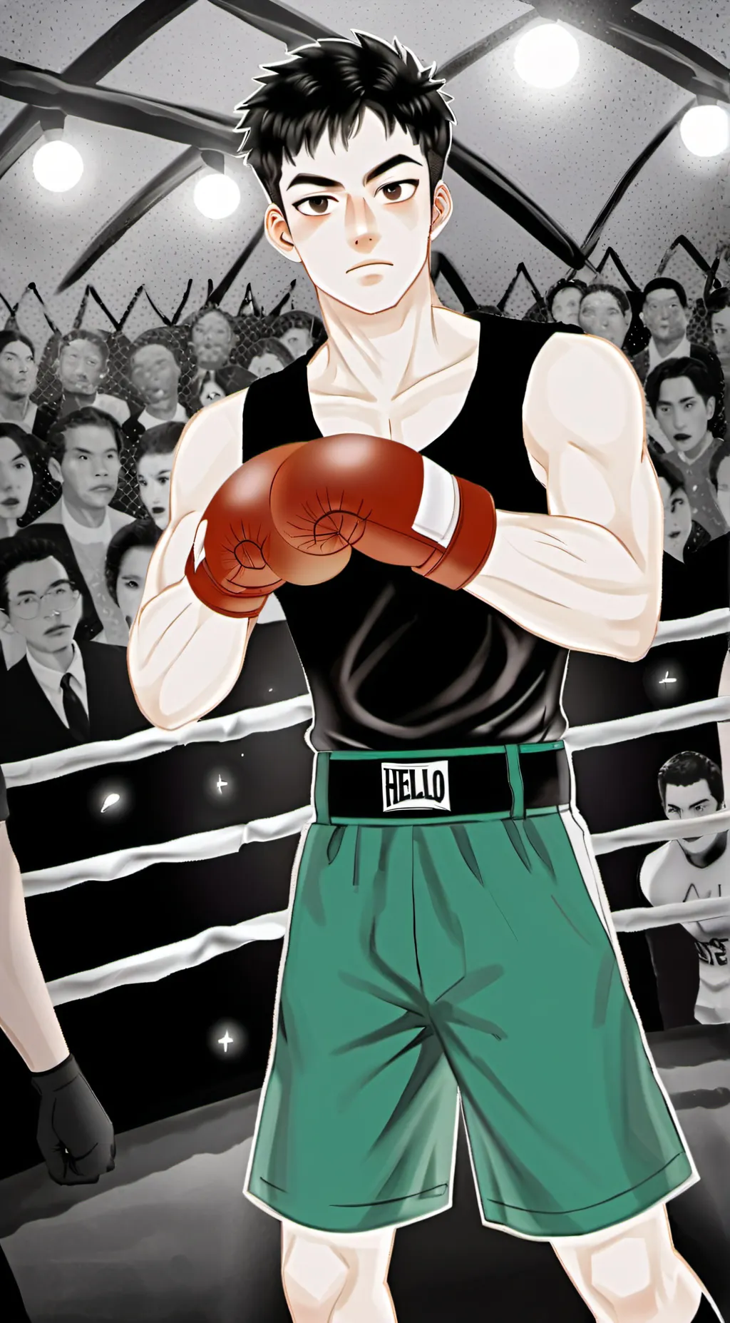 ai character: Lil Mac  background