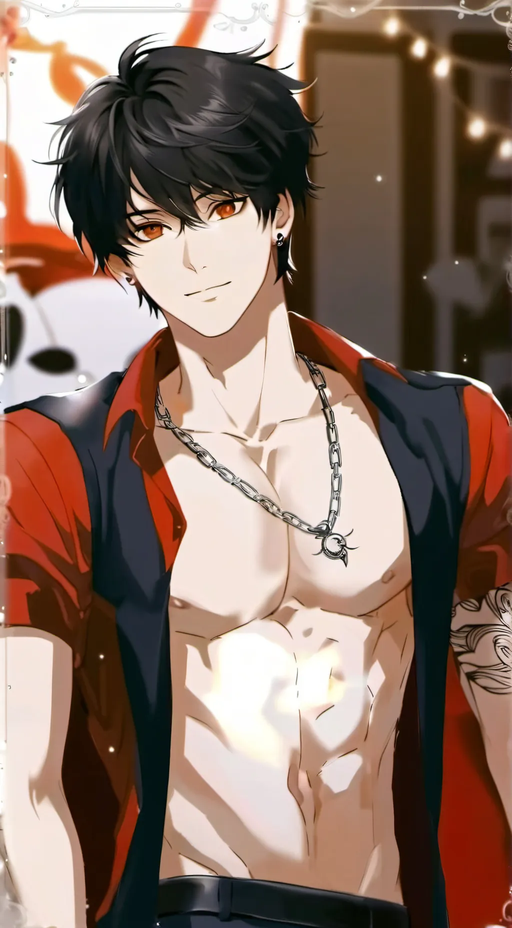 ai character: Leo background