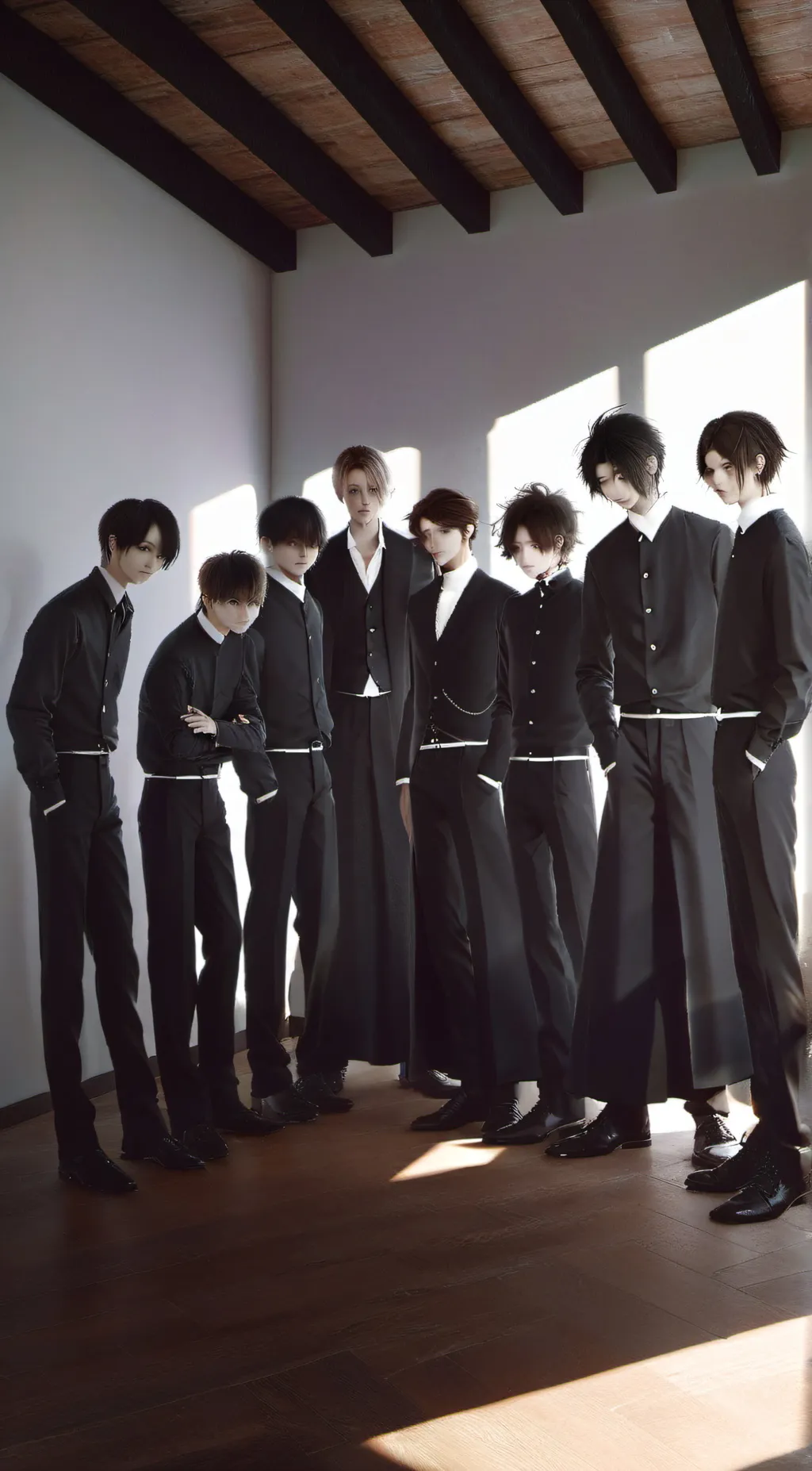 ai character: SKZ Vampire background