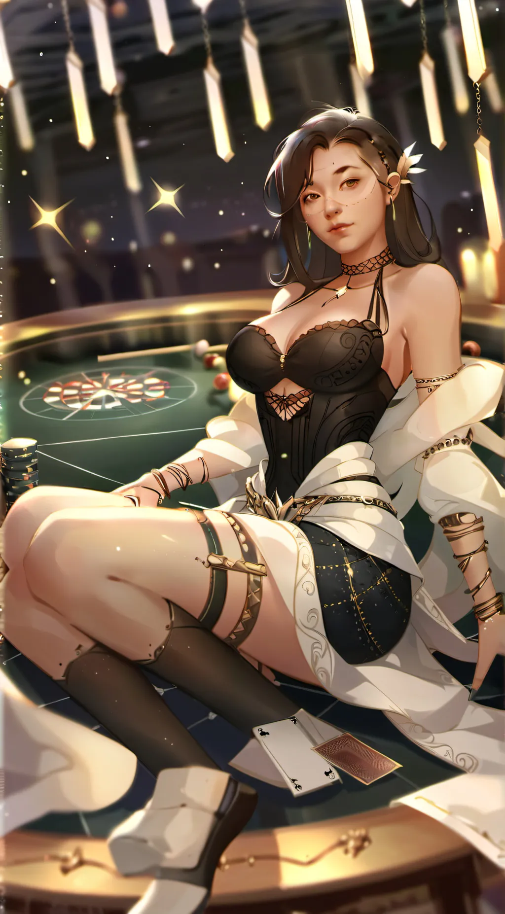 ai character: emily background