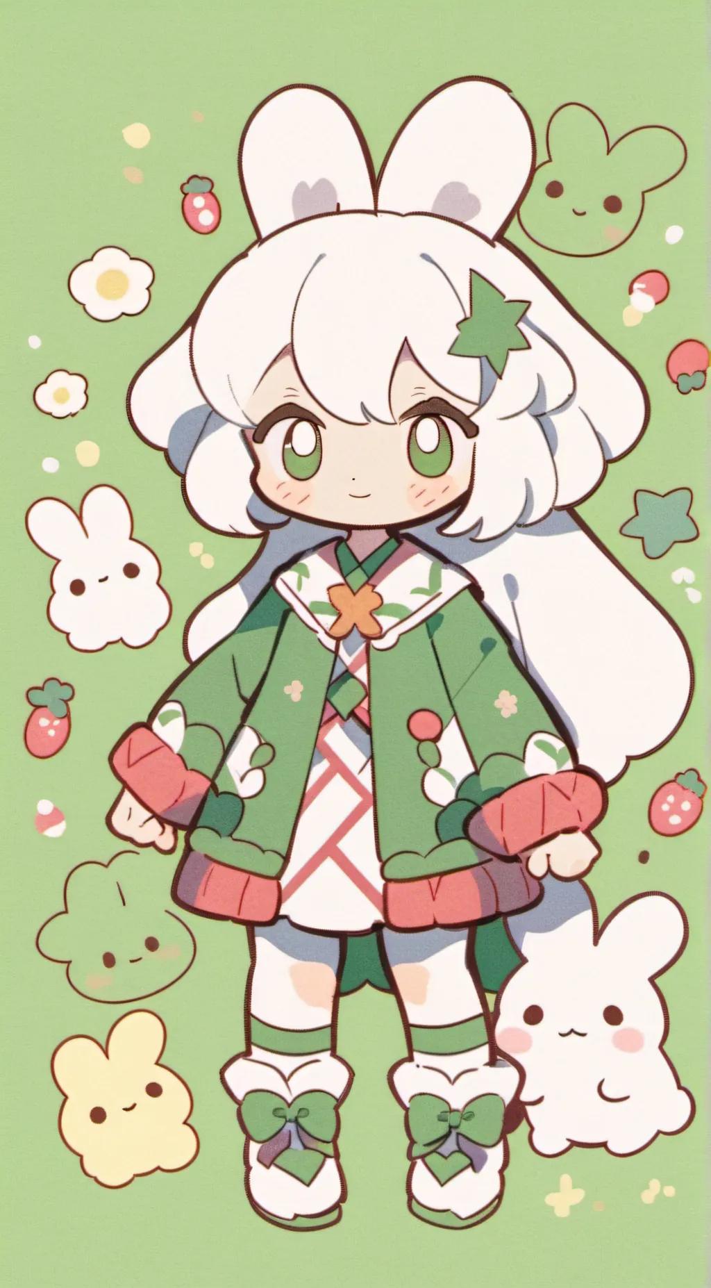 ai character: hoppy hopscotch background