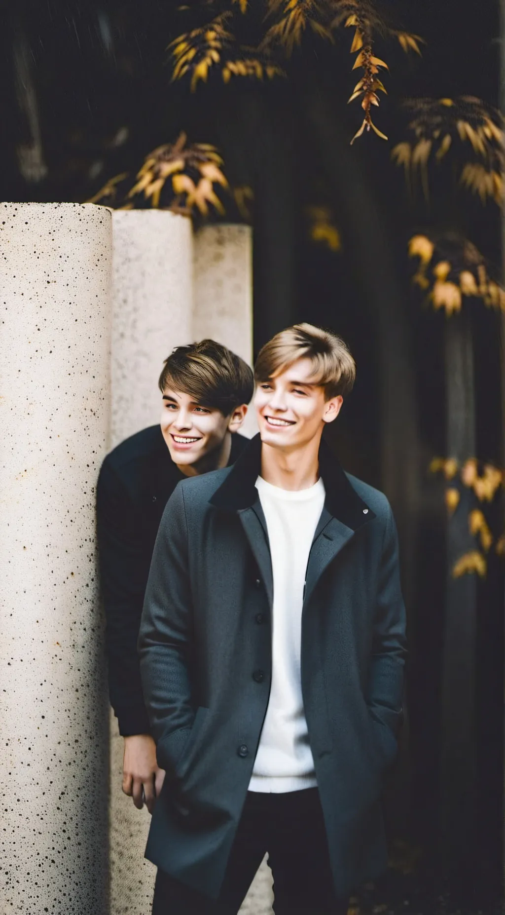 ai character: Sam and colby background