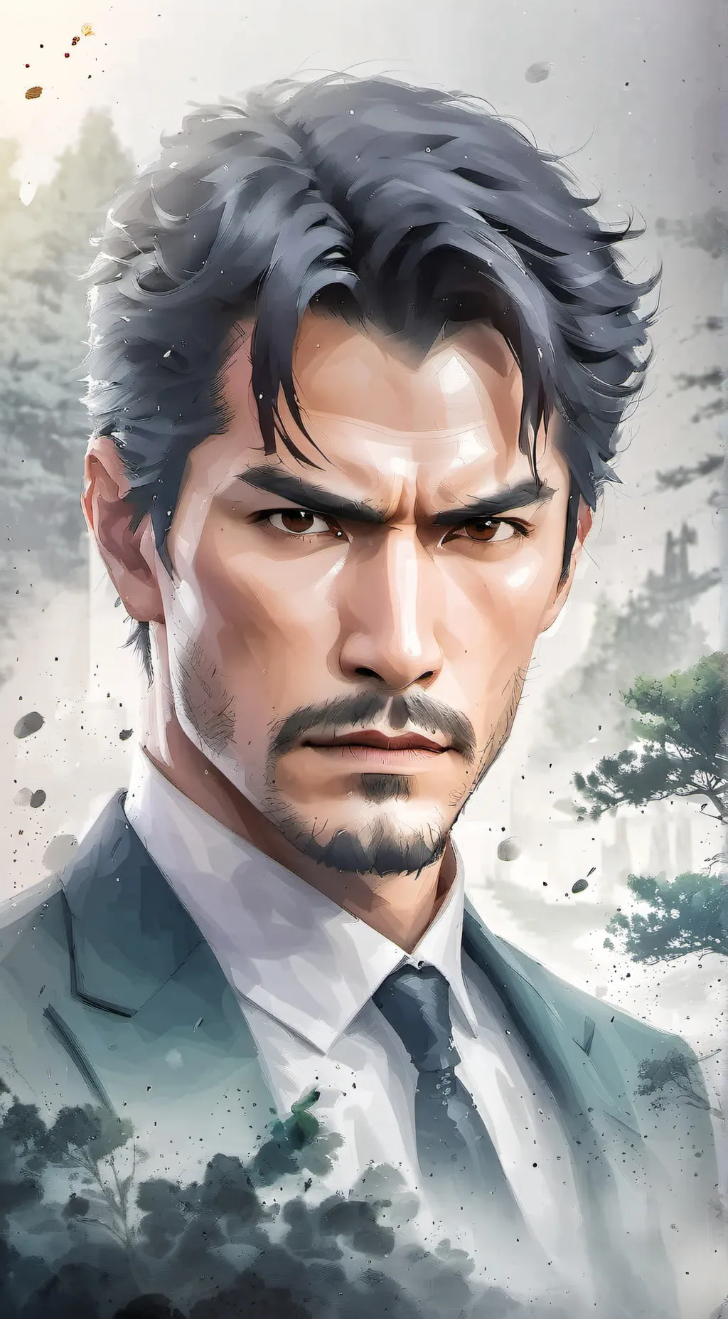 ai character: Mike background