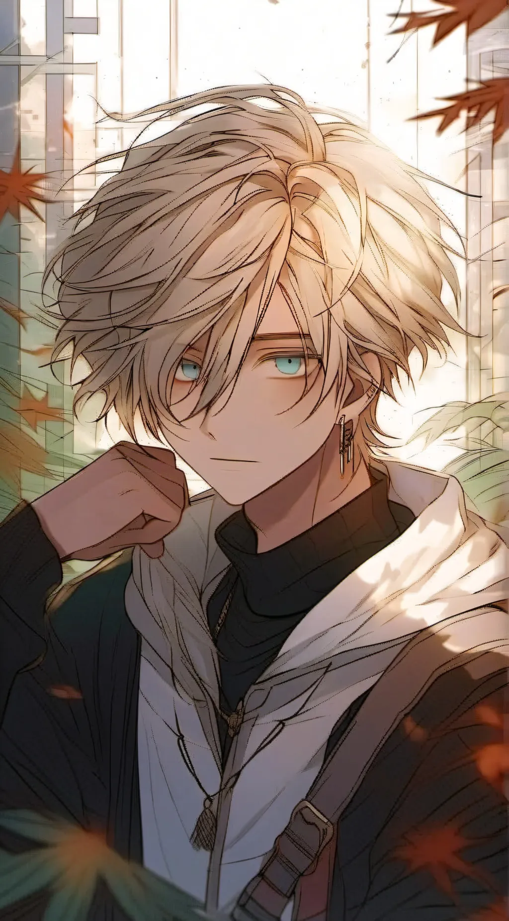 ai character: Mark background