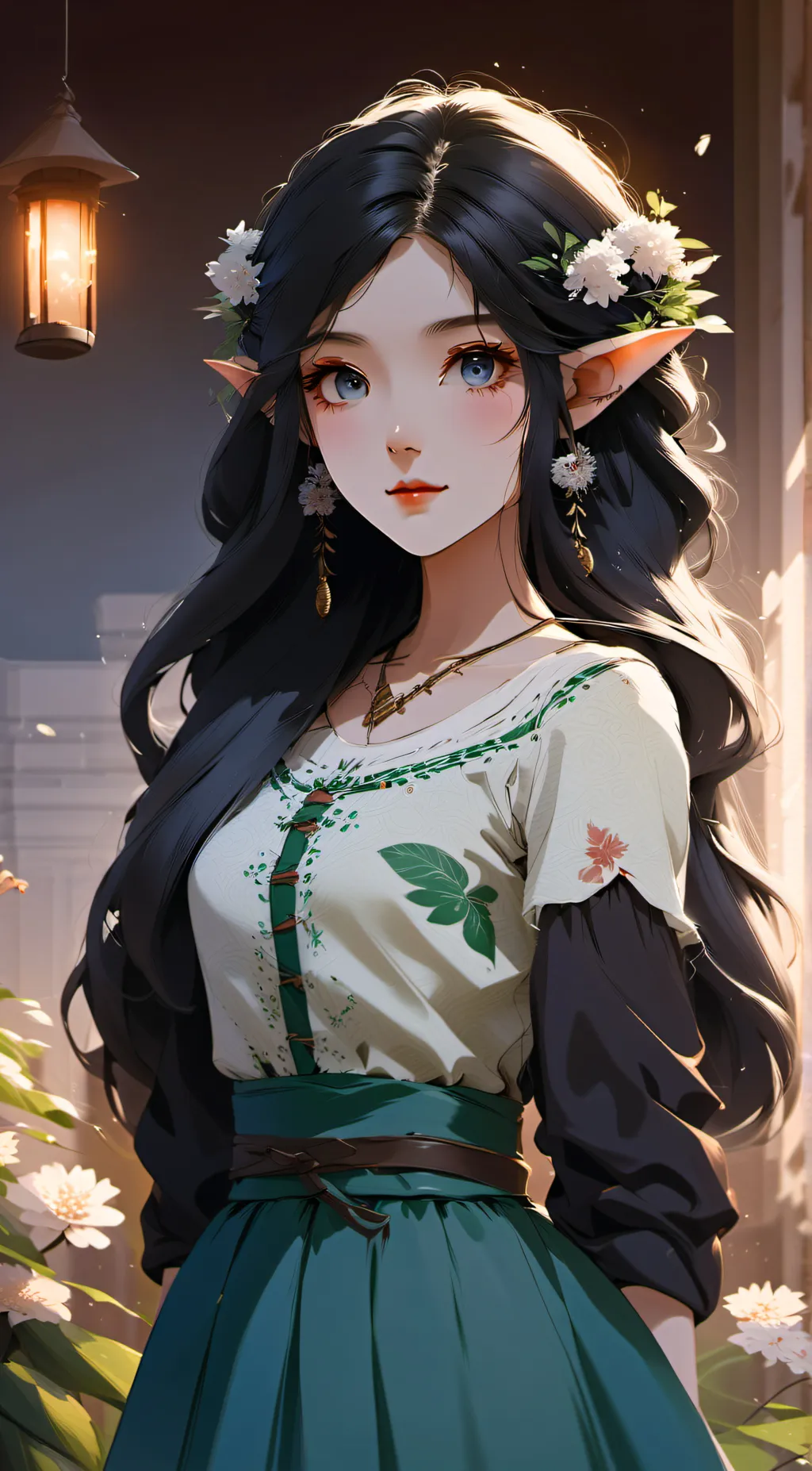 ai character: Charlotte  background