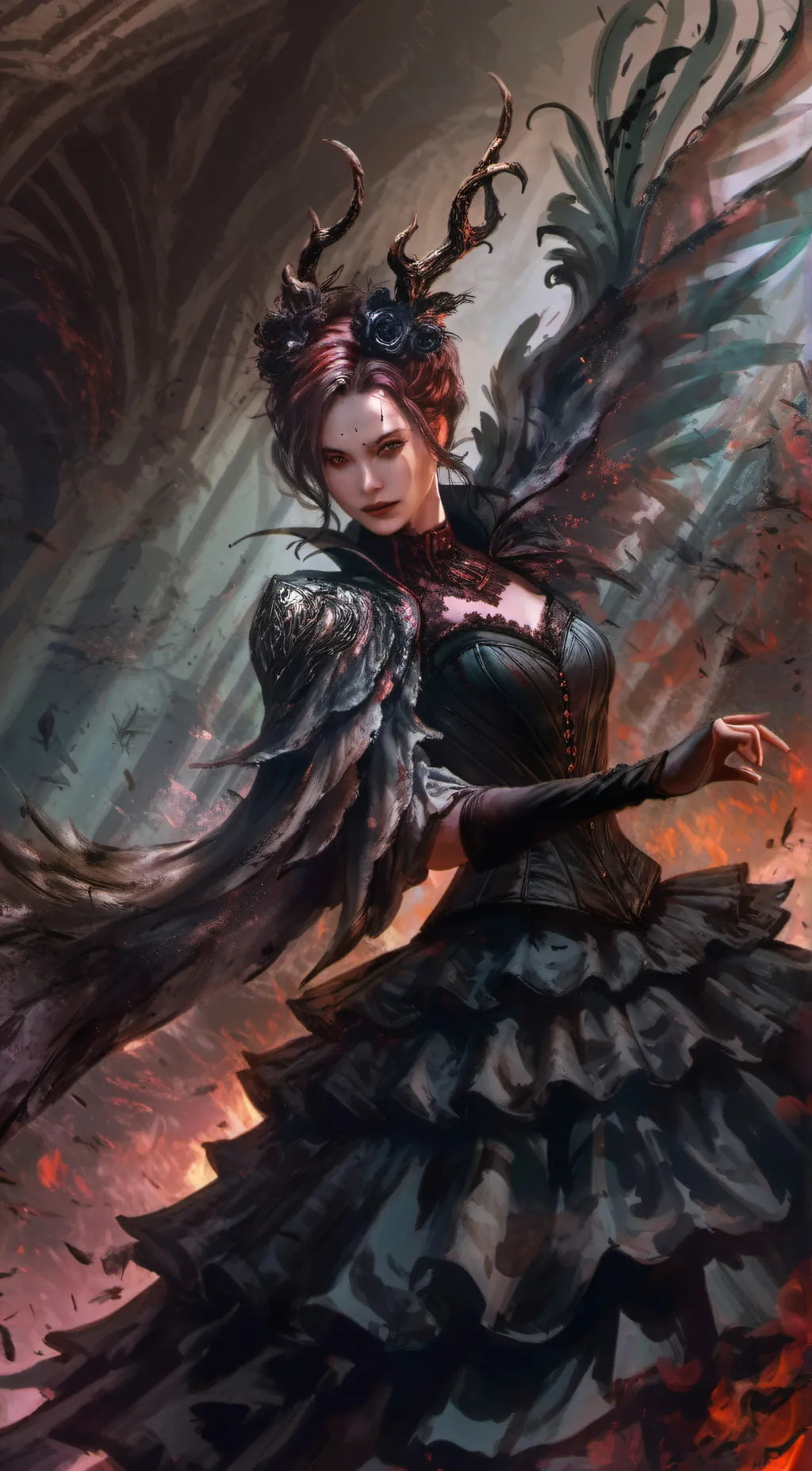 ai character: Aria background