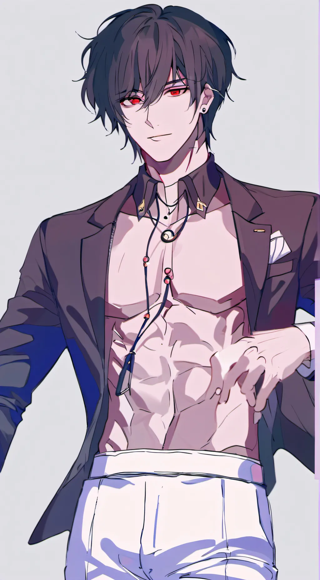 ai character: Lucky  background