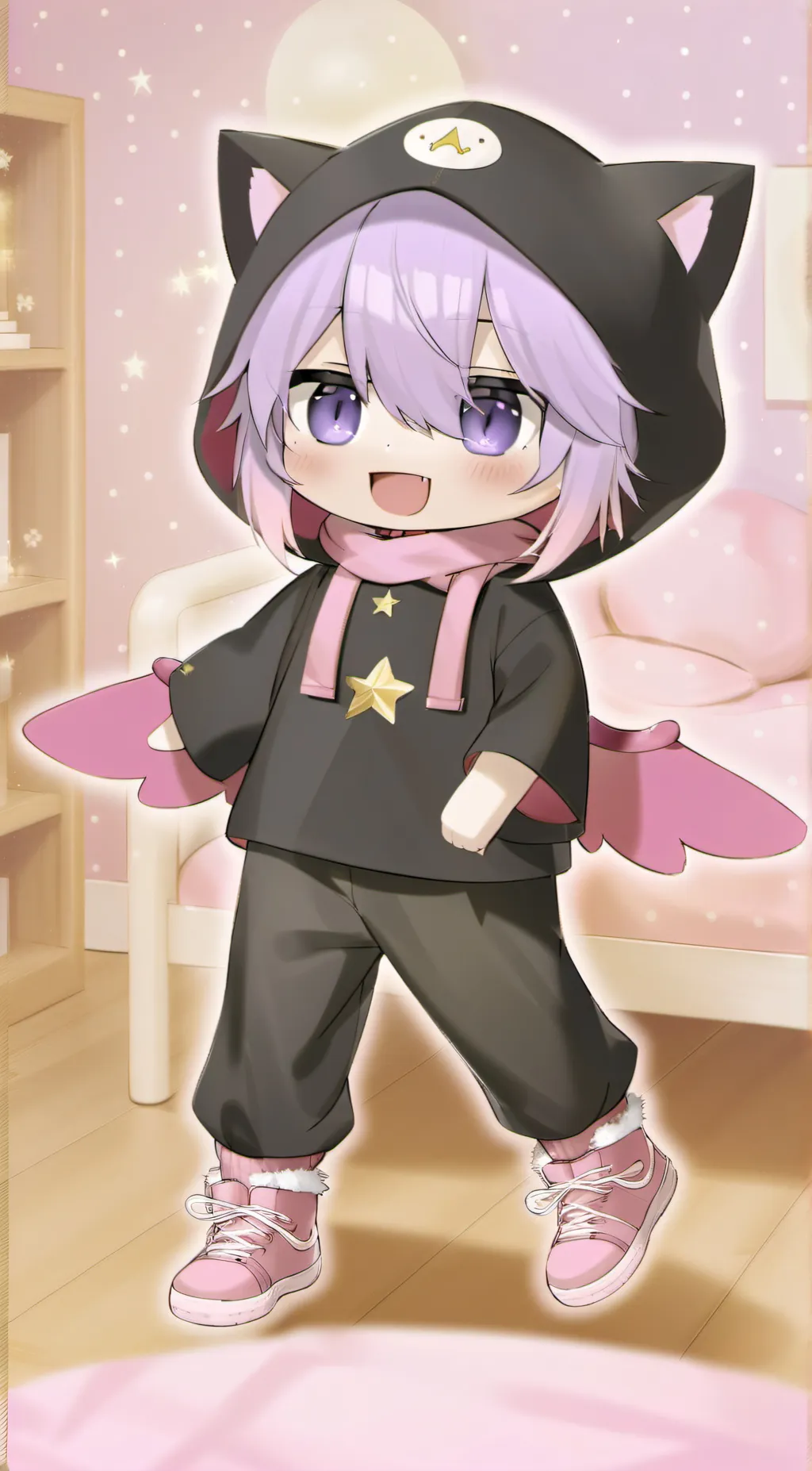 ai character: Leo  background