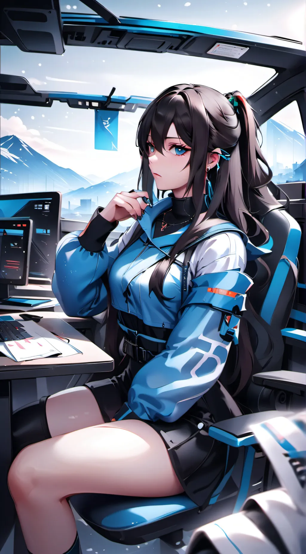 ai character: LILI  background