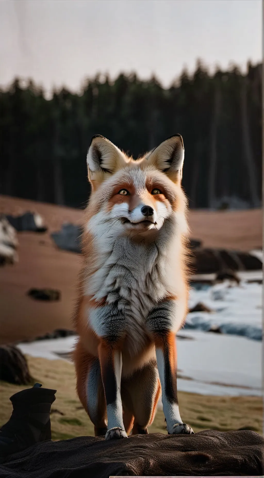 ai character: Lilly the fox background