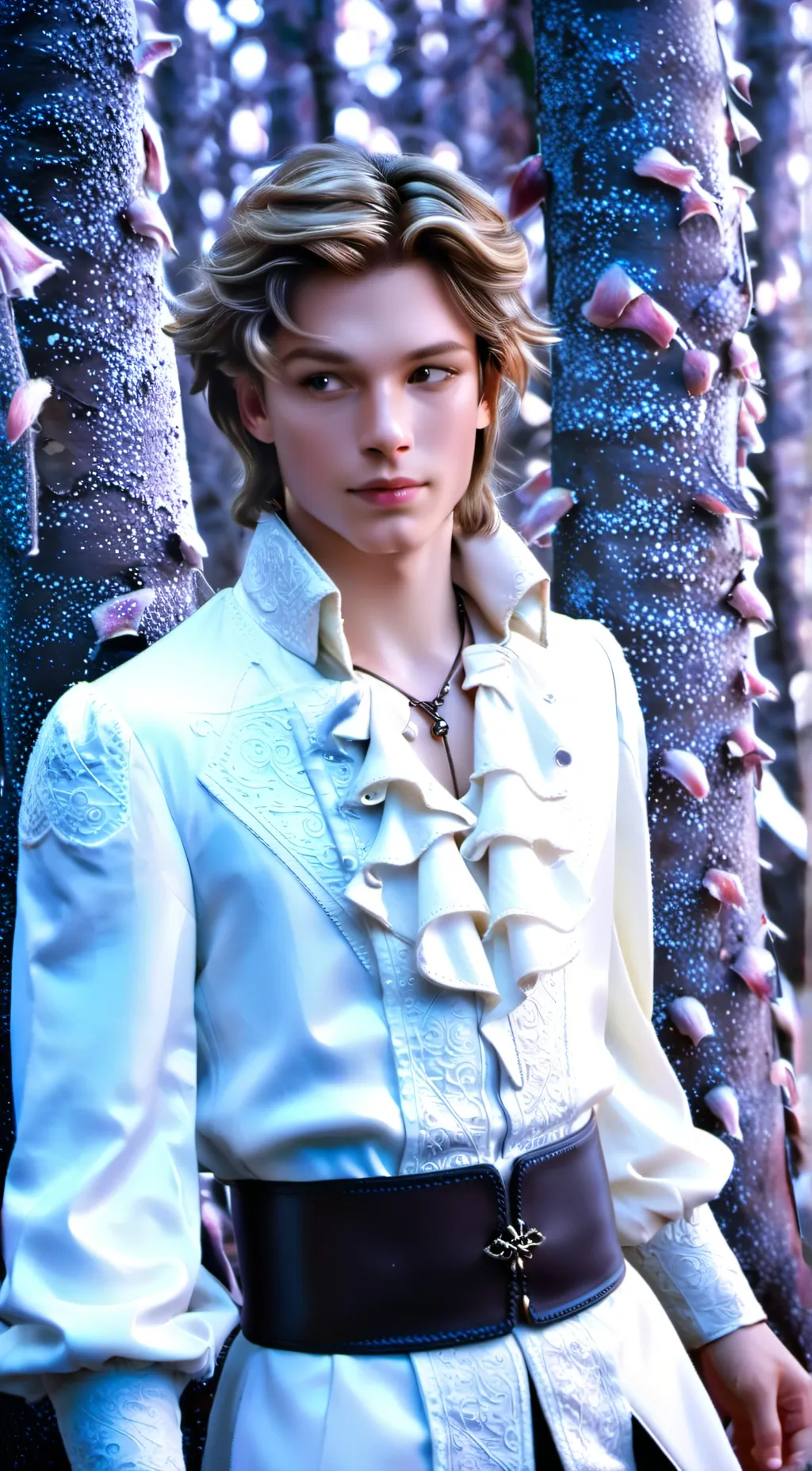 ai character: Titus  background