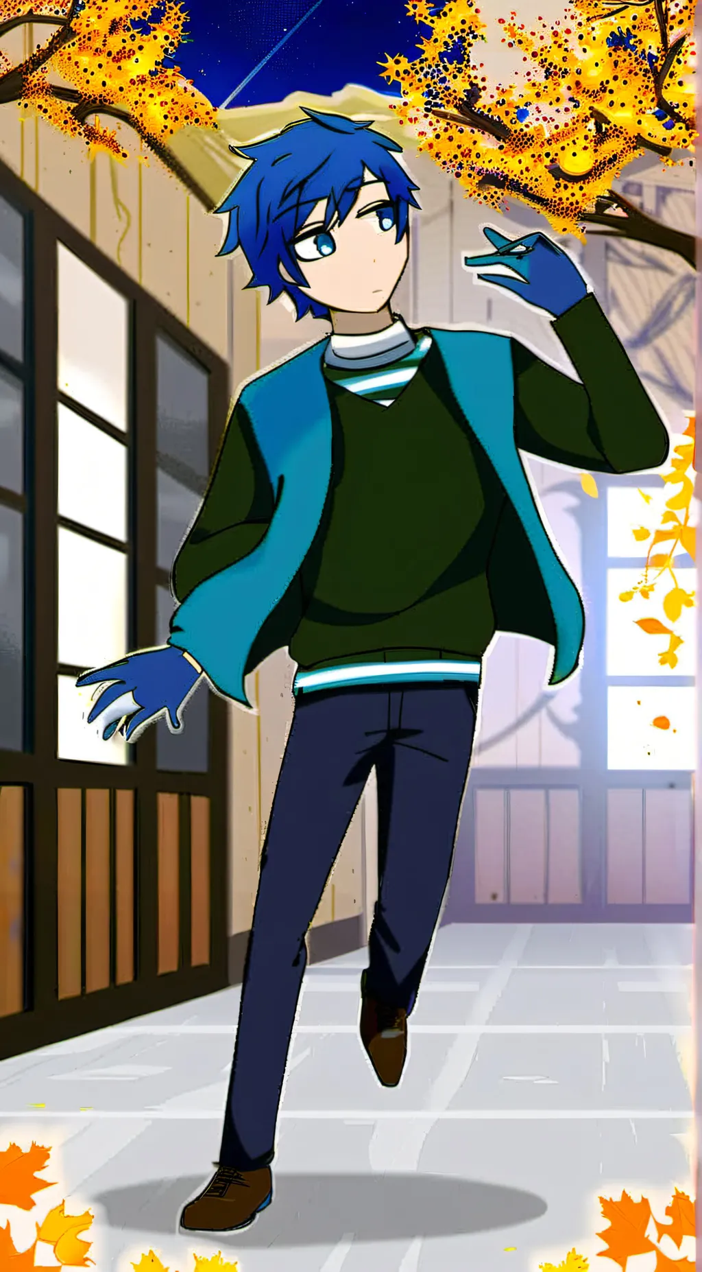 ai character: get out of my head background