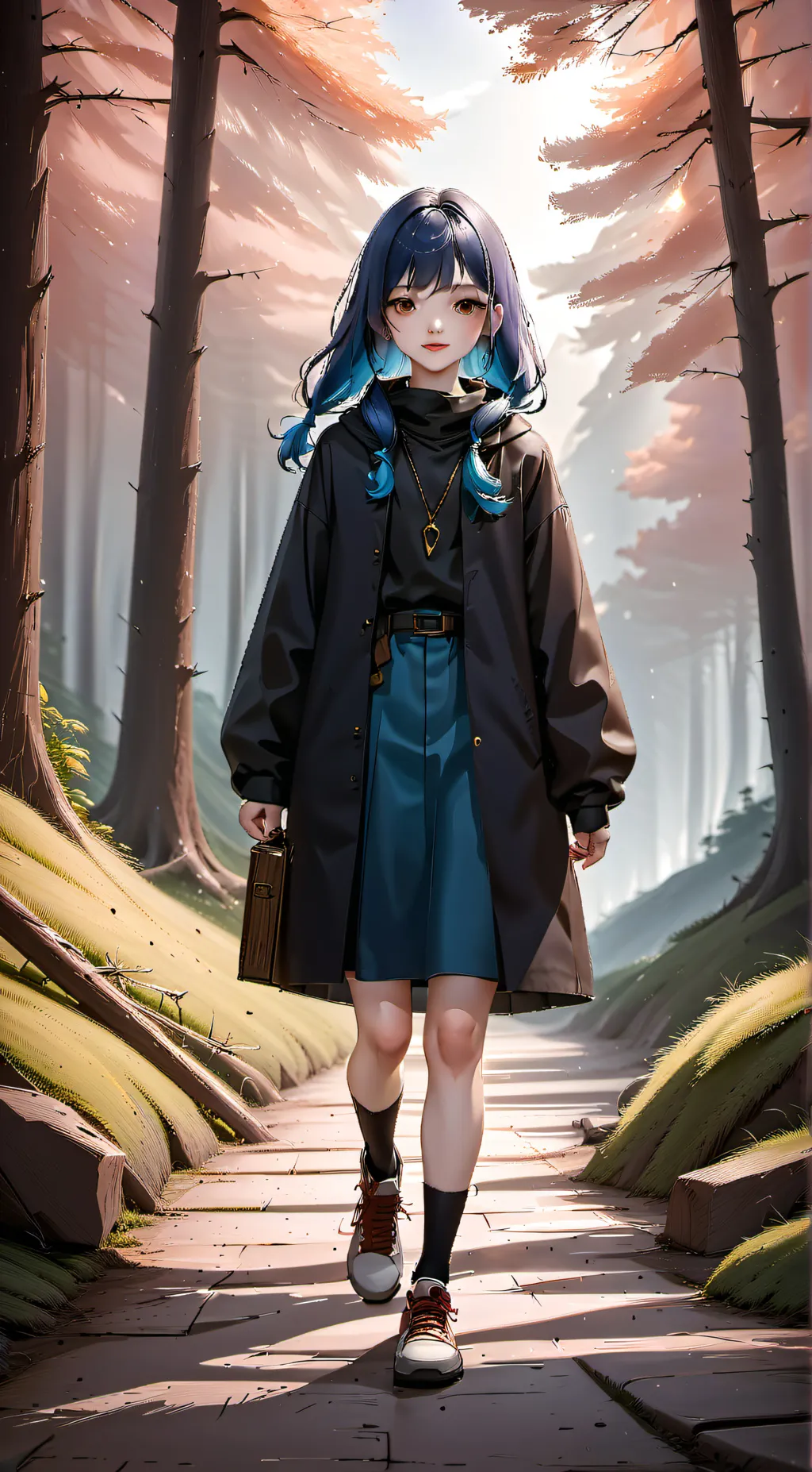 ai character: luma background