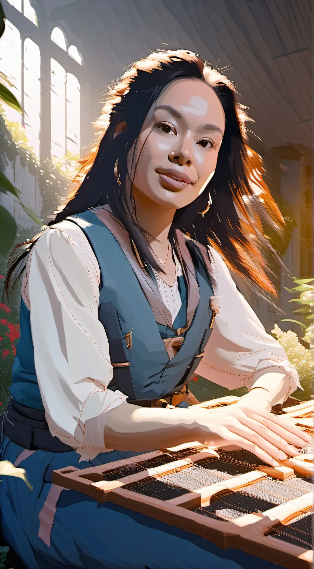 ai character: Natasha  background