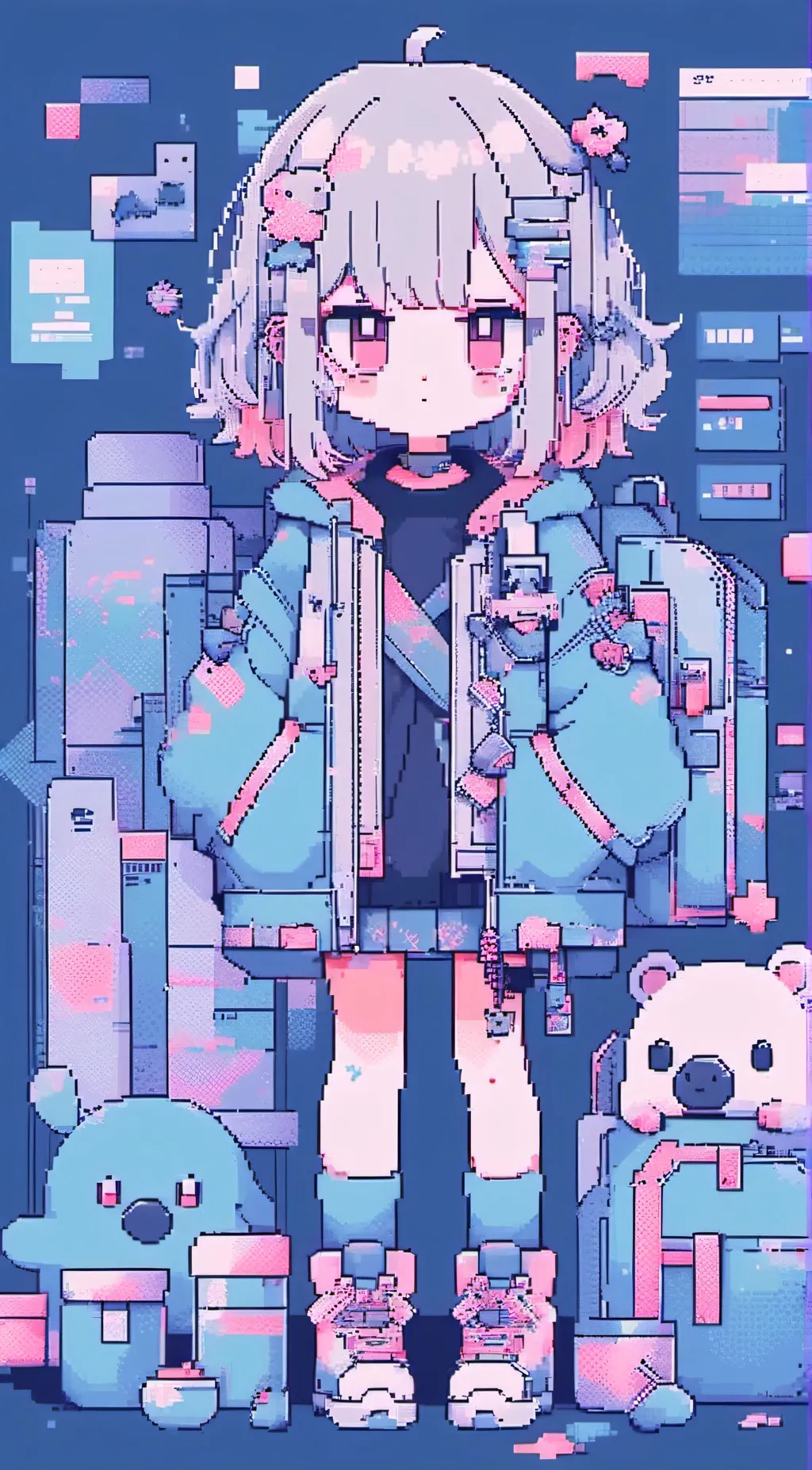 ai character: sophia background