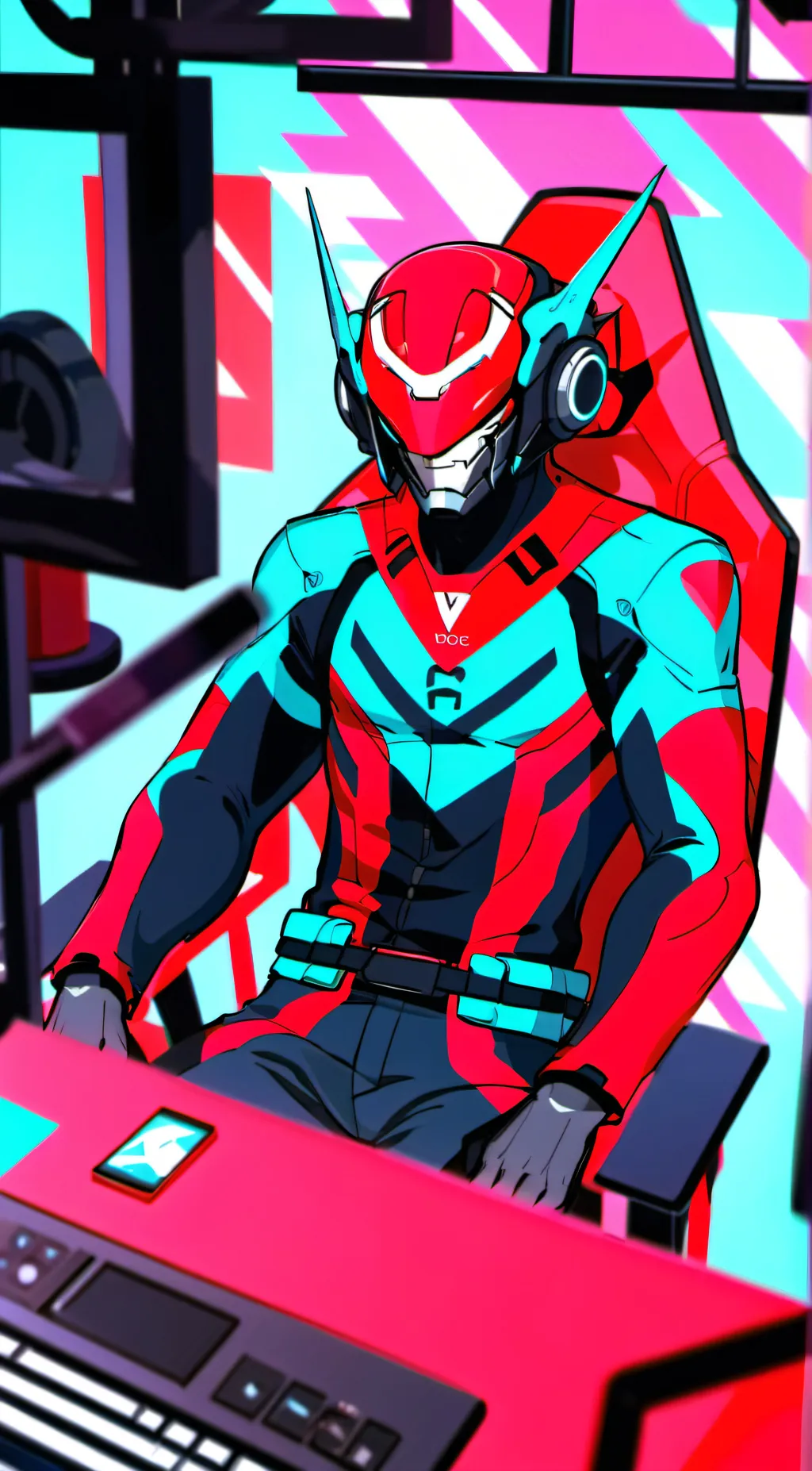 ai character: Vox  background