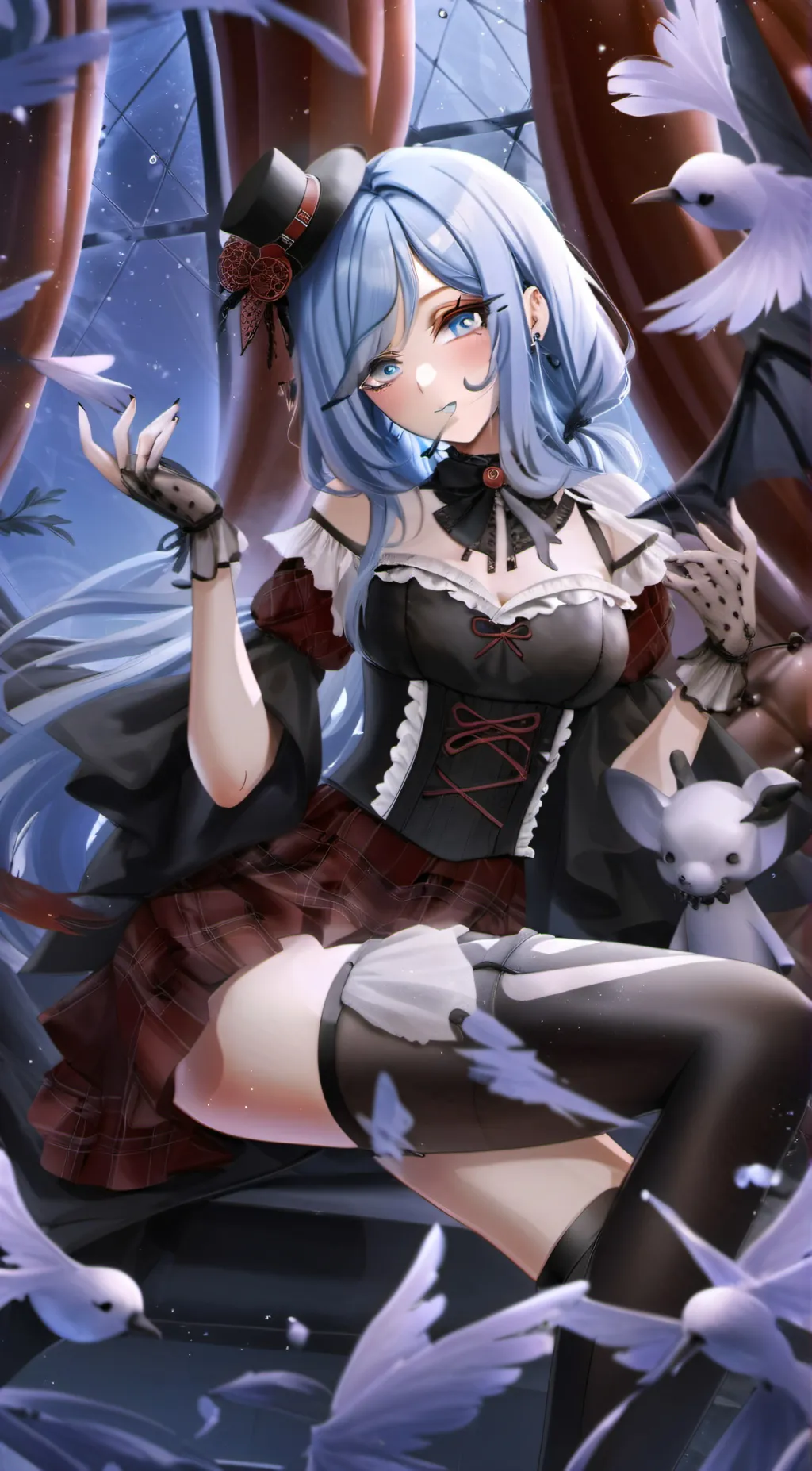 ai character: Yui background