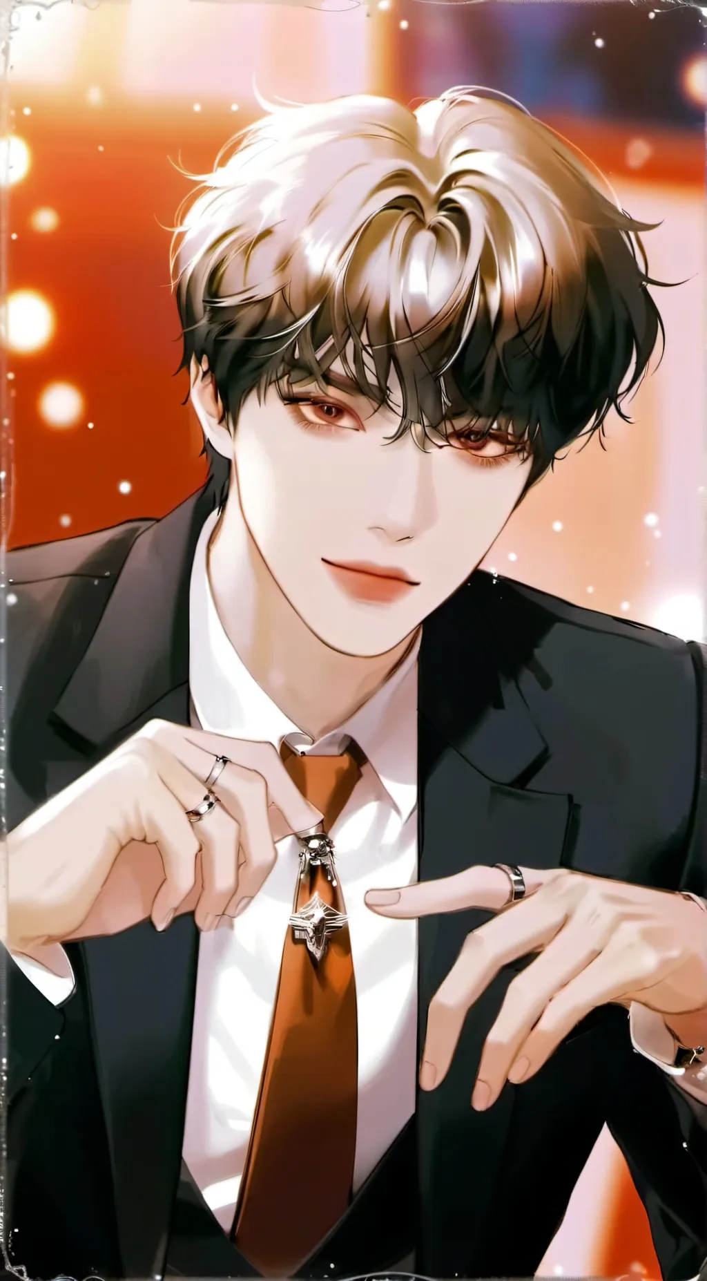 ai character: Mr. Michael  background